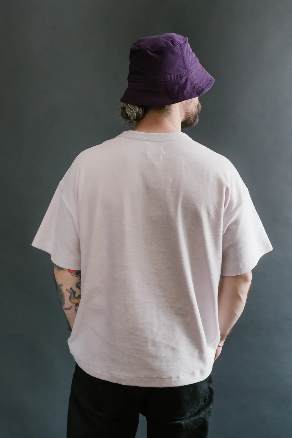 Fons Boxy Fit Towel T-Shirt - Light Power - Image 11