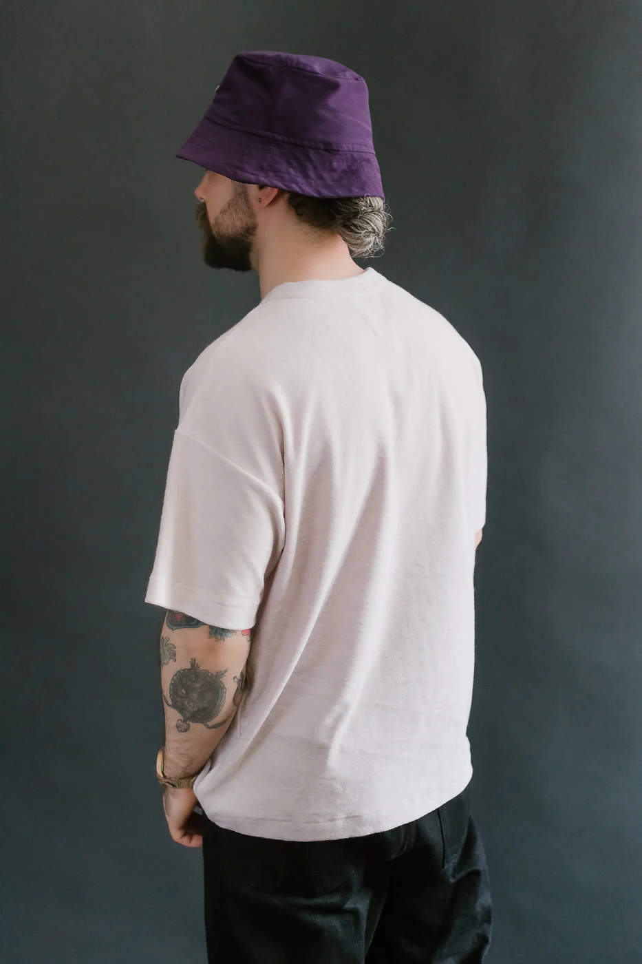 Fons Boxy Fit Towel T-Shirt - Light Power - Image 12