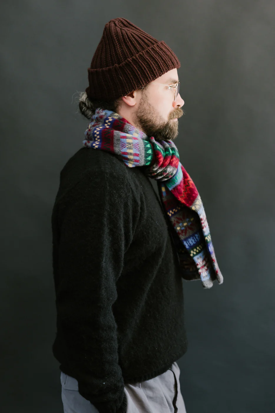 Future is Mixed Up Scarf - Nightfall - Image 5