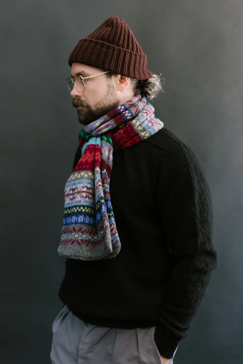 Future is Mixed Up Scarf - Nightfall - Image 6