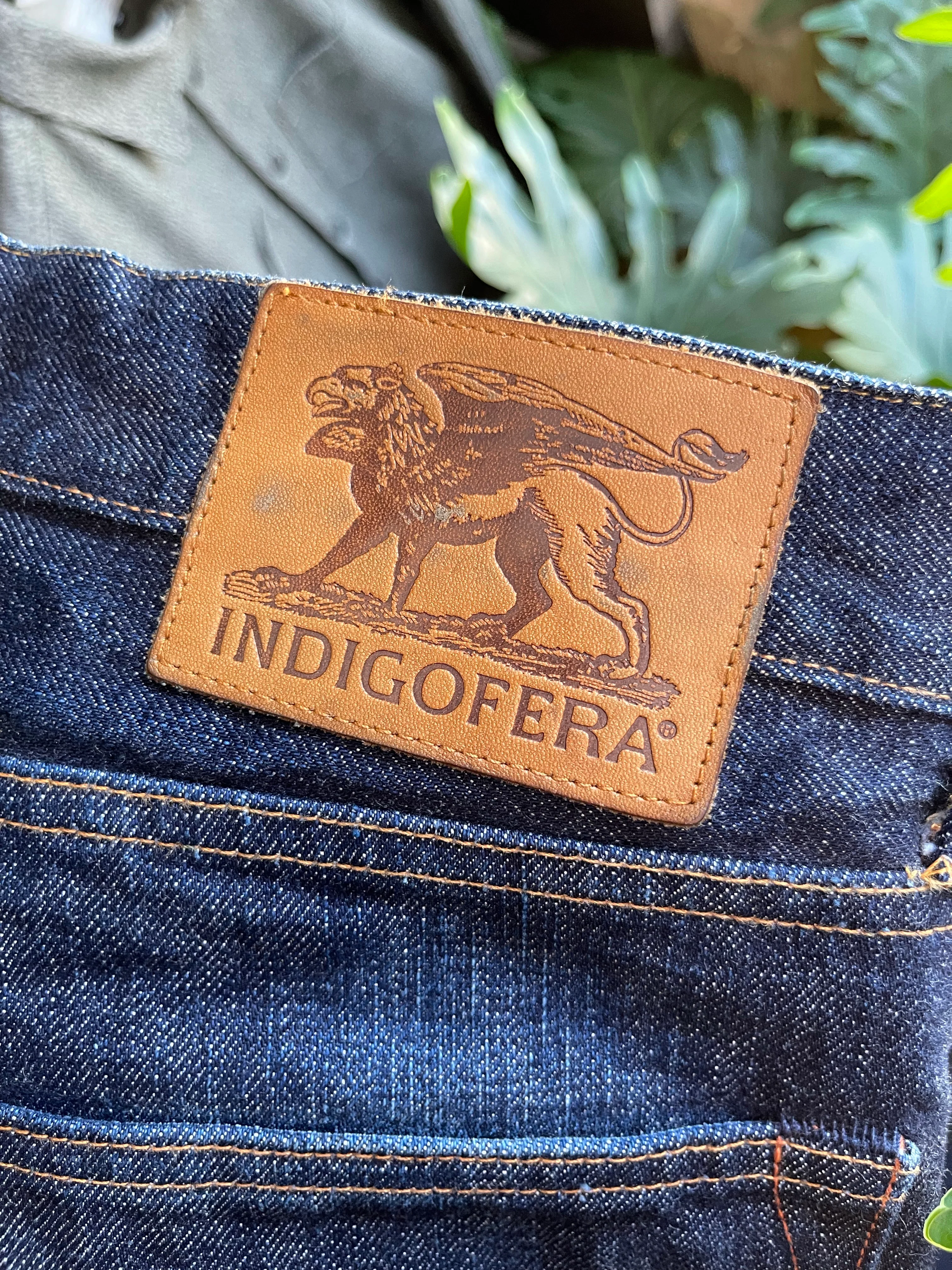Gently Used Indigofera Buck Jeans in 18oz Selvedge - Indigo - Image 2