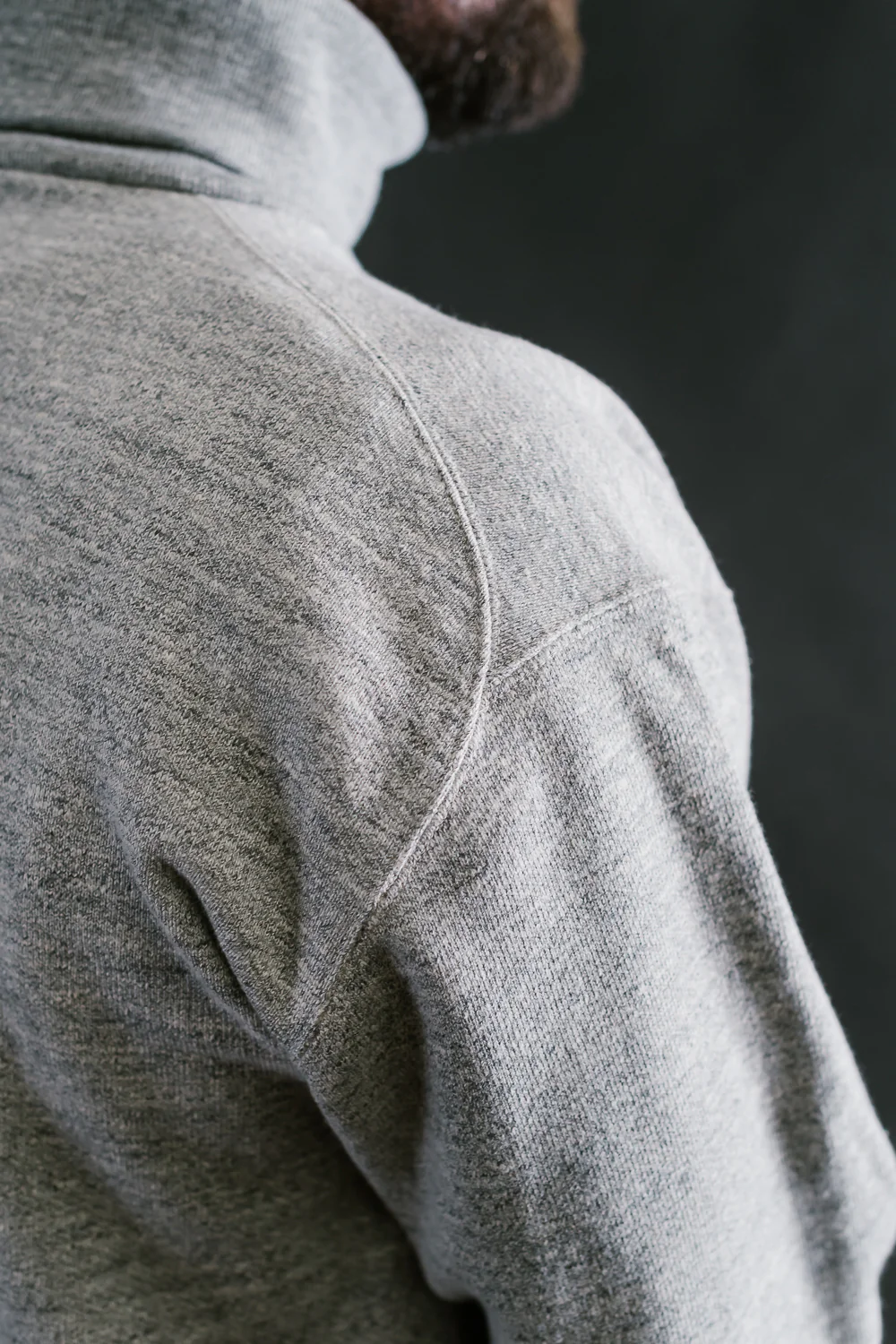 GG Sweat Highneck - 30 Heather Gray - Image 17
