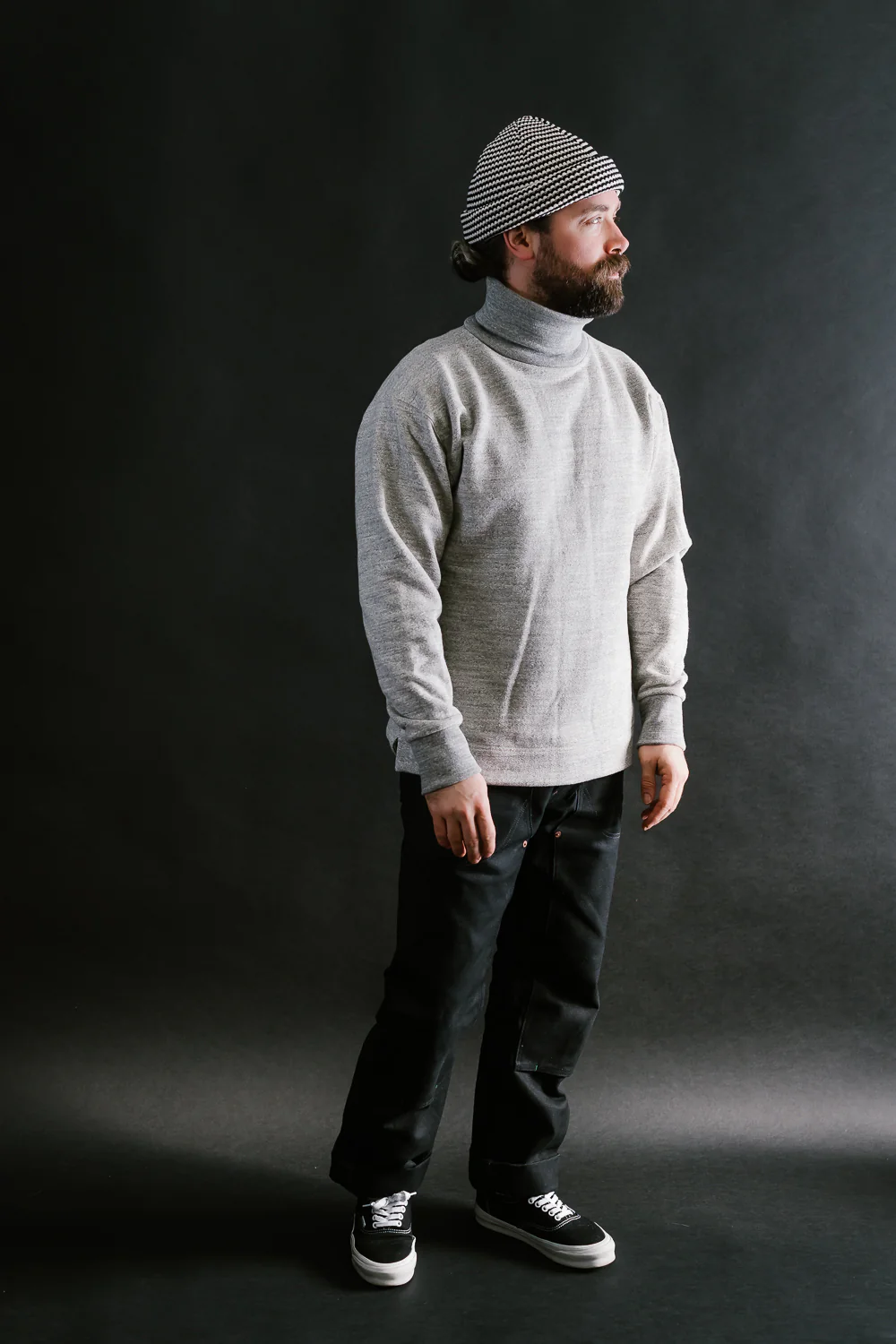 GG Sweat Highneck - 30 Heather Gray - Image 6