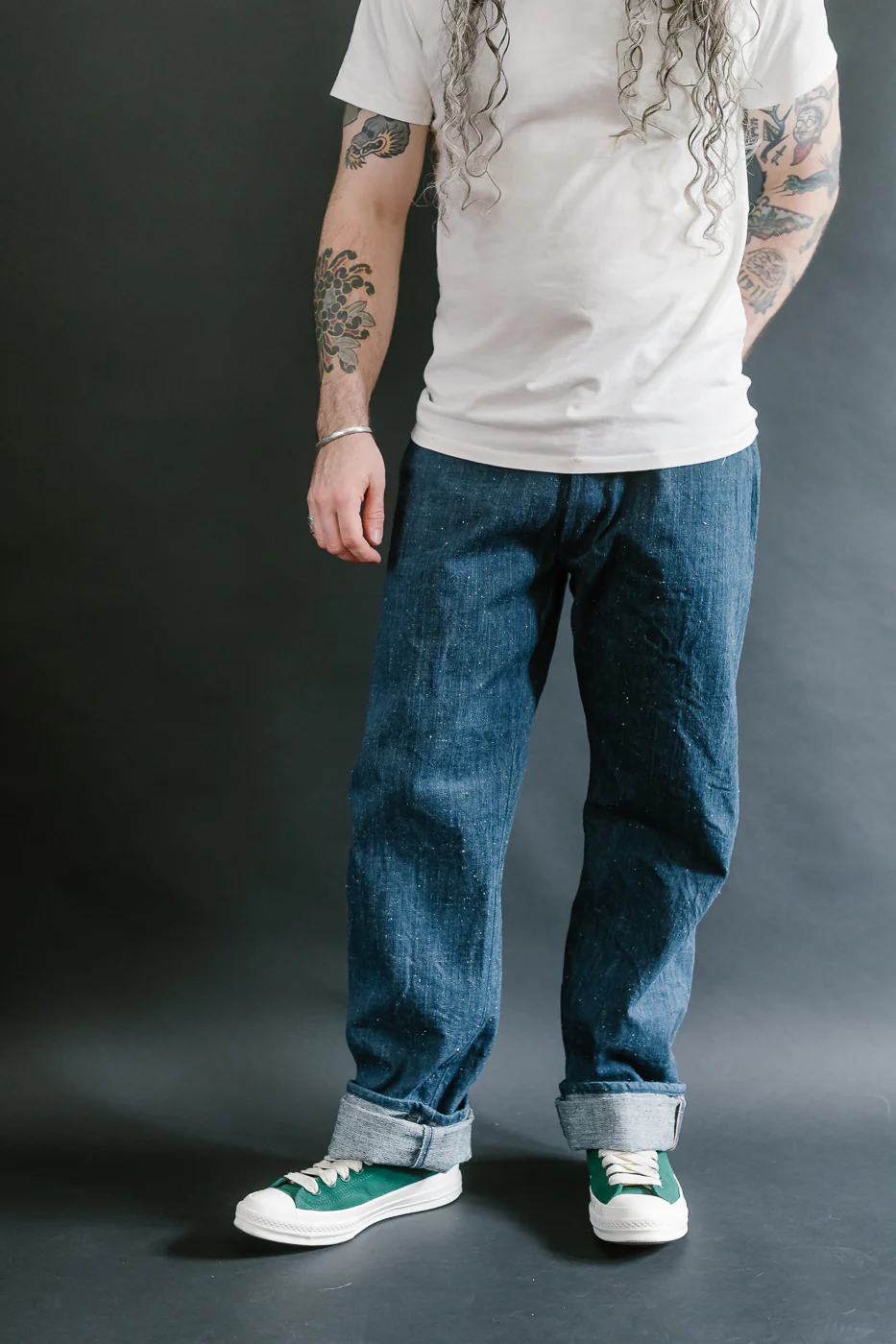 13oz Aizome Naturally Dyed Nep Selvedge Jeans - Heritage Straight - Image 15