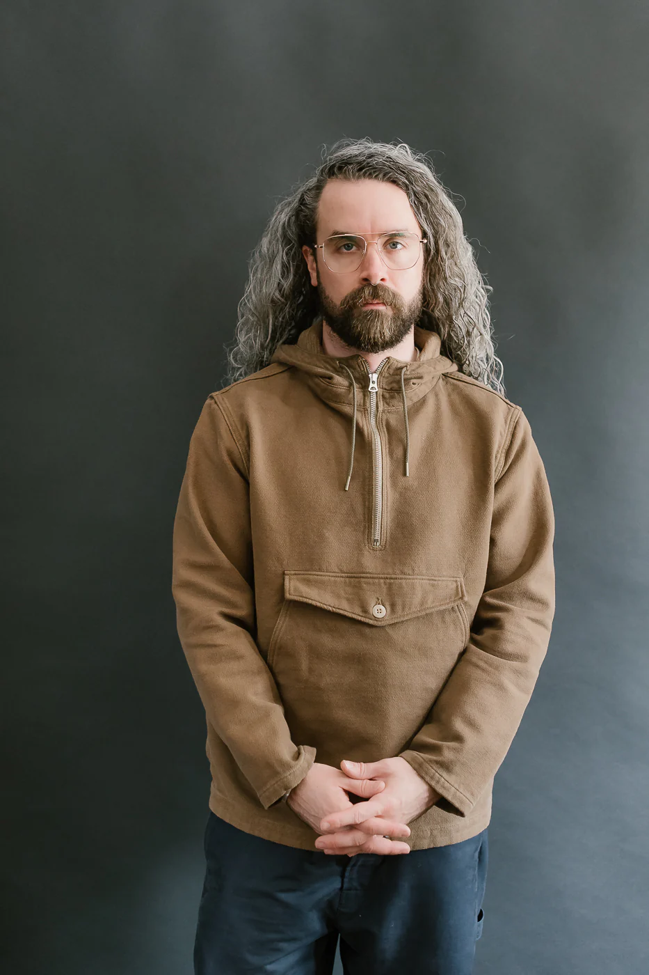 Heavy Duty Salvage Hoodie - Khaki - Image 10