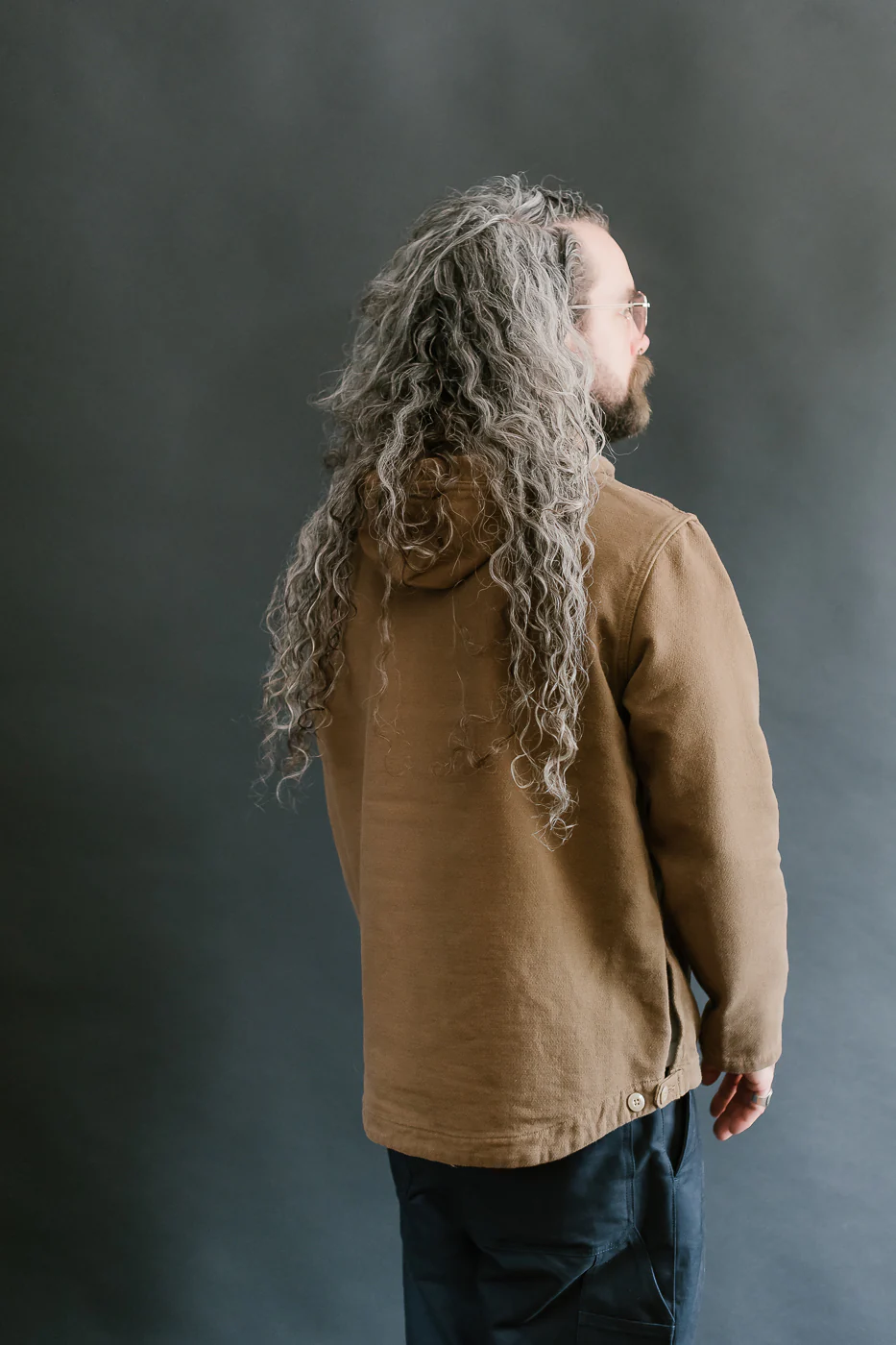 Heavy Duty Salvage Hoodie - Khaki - Image 13