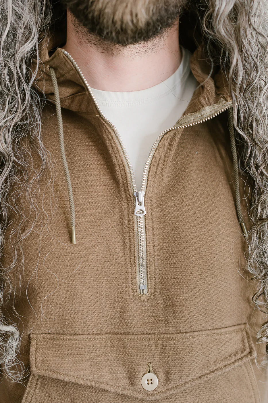 Heavy Duty Salvage Hoodie - Khaki - Image 19