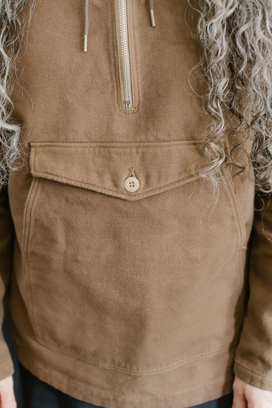 Heavy Duty Salvage Hoodie - Khaki - Image 20