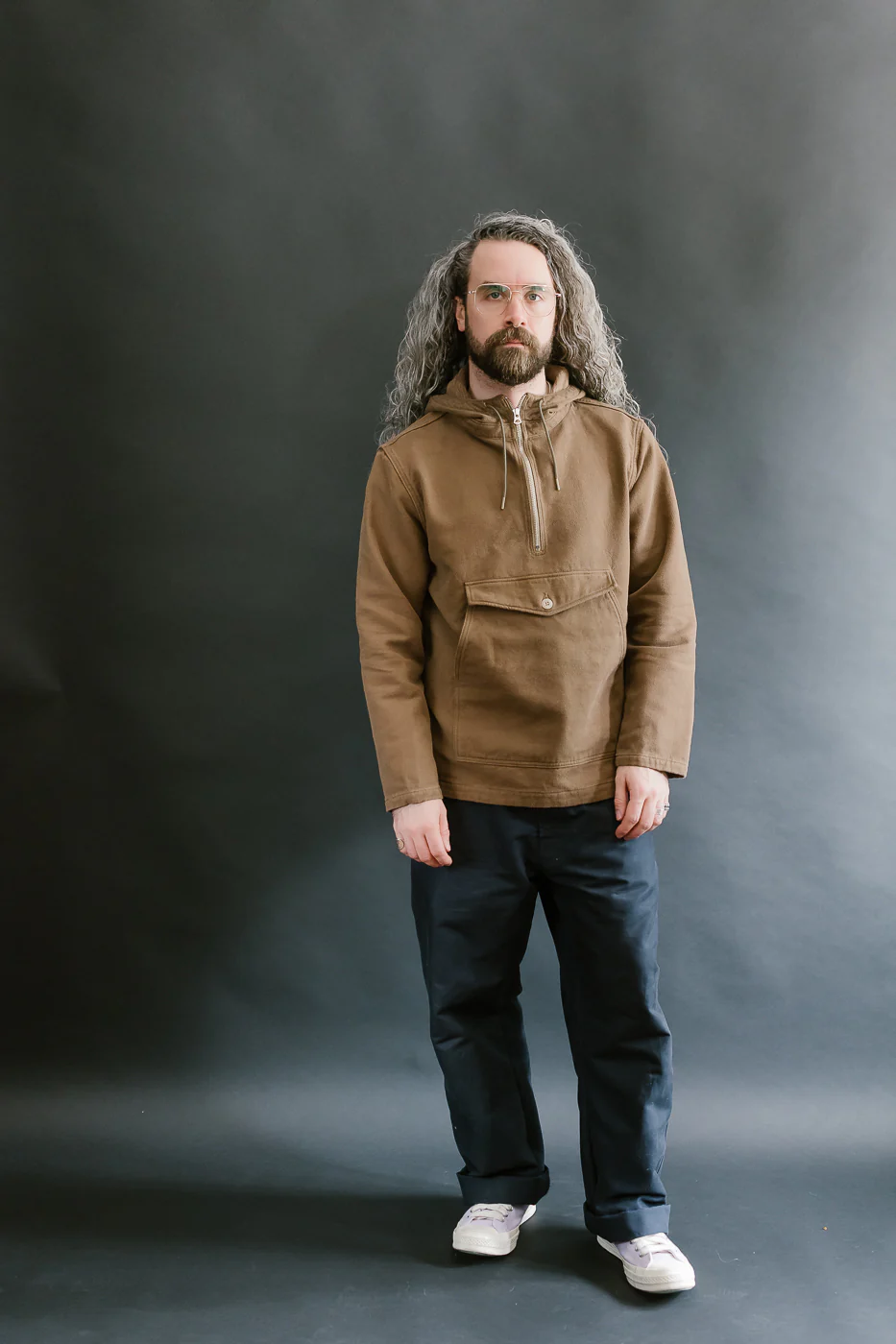 Heavy Duty Salvage Hoodie - Khaki - Image 7