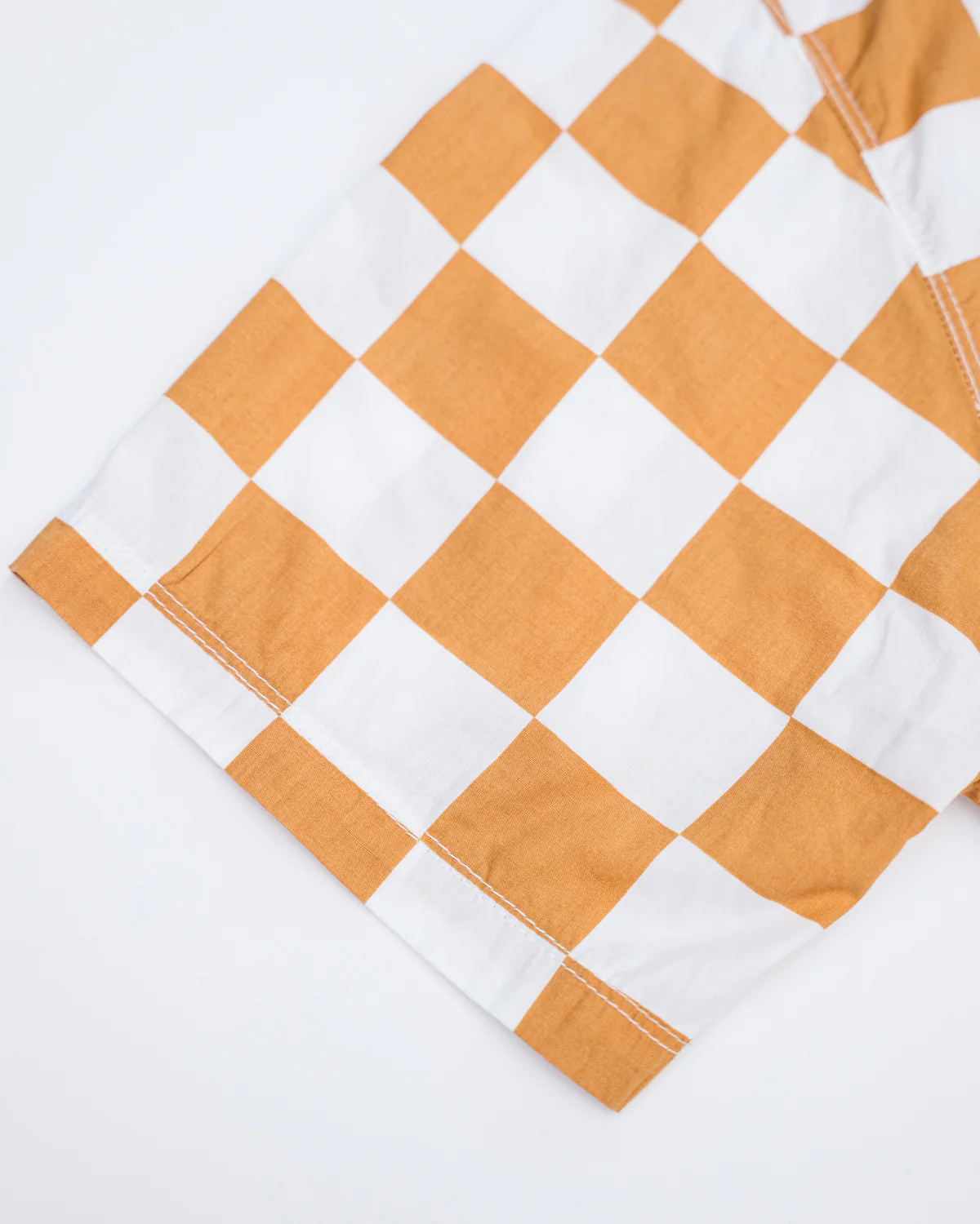Hawaiian Shirt - Mustard Check - Image 3