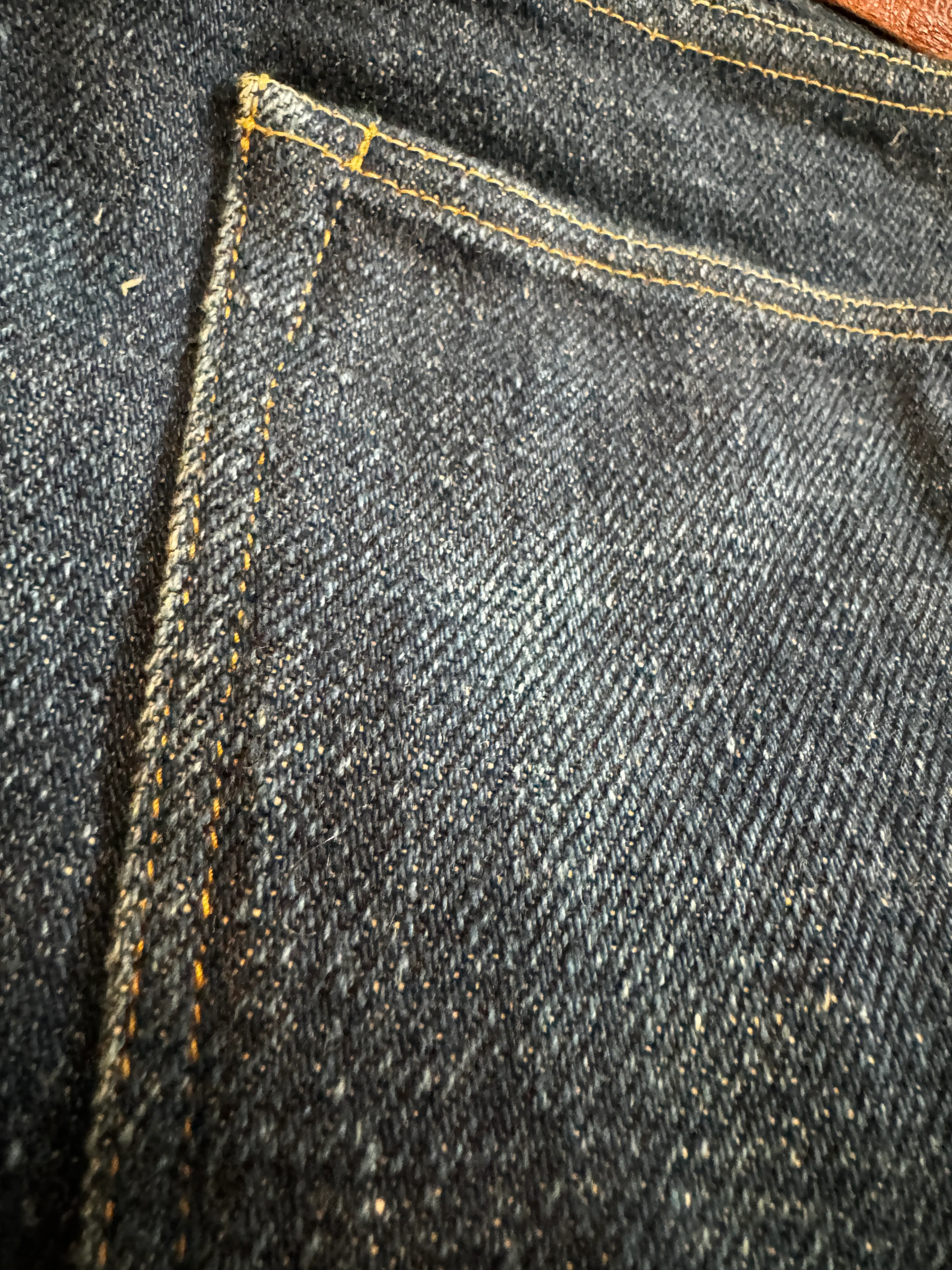 Heavily Used - ONI-502ZR - Raw Hemmed Secret Denim - Slim Tapered - 31 - Image 5