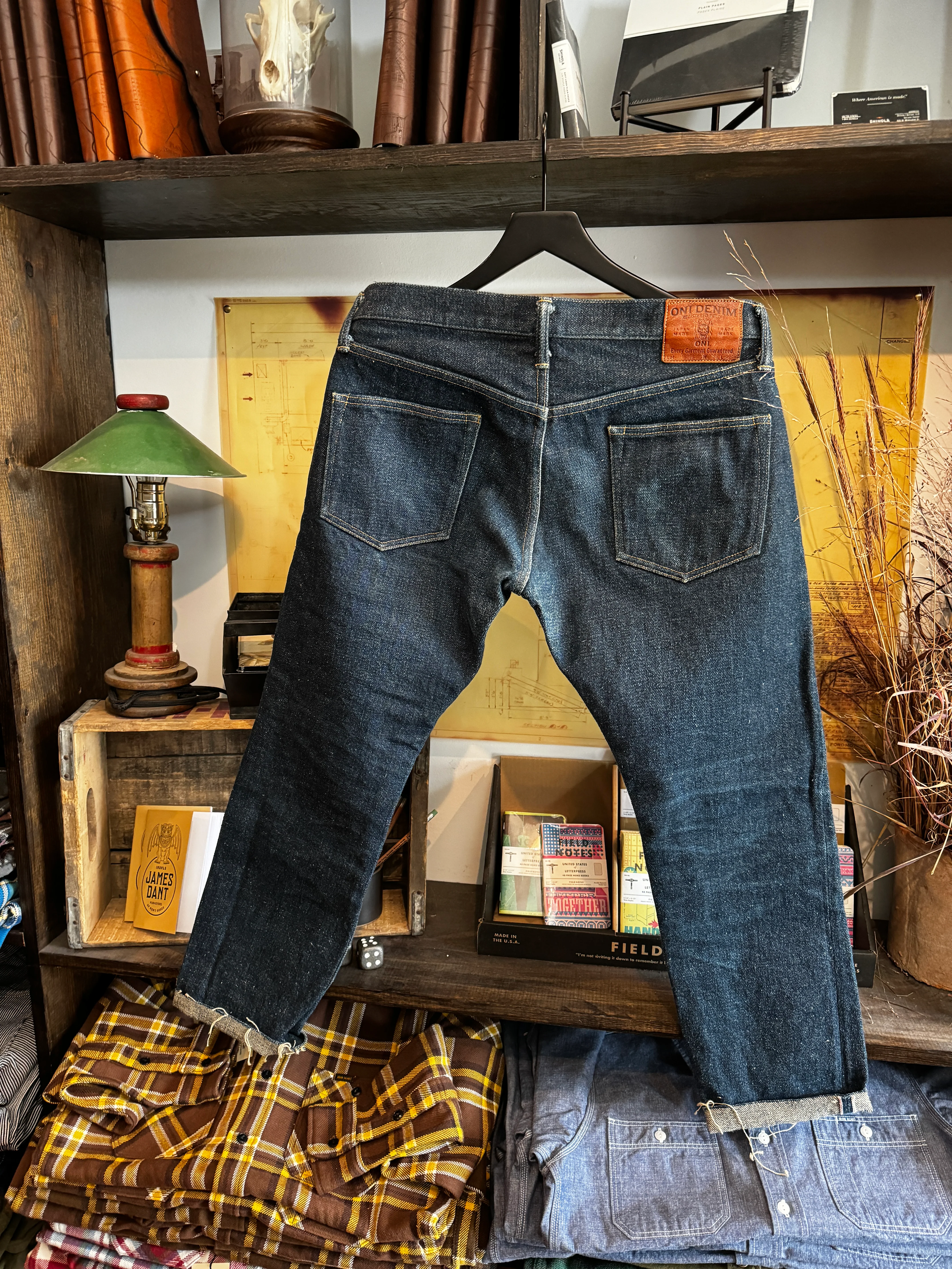 Heavily Used - ONI-502ZR - Raw Hemmed Secret Denim - Slim Tapered - 31 - Image 7