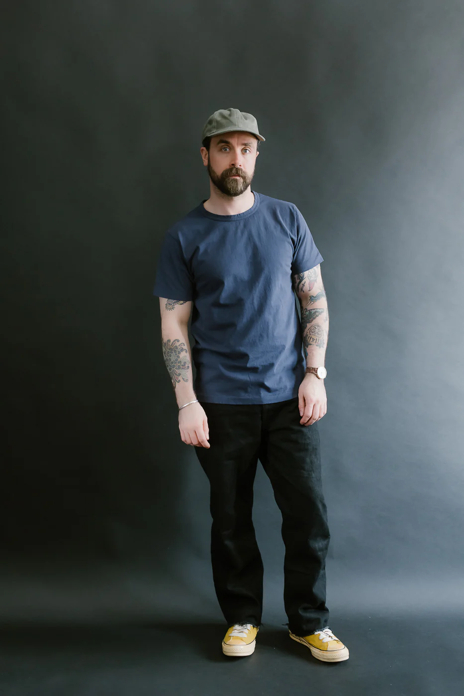 Heavy Duty T-Shirt - Navy - Image 5