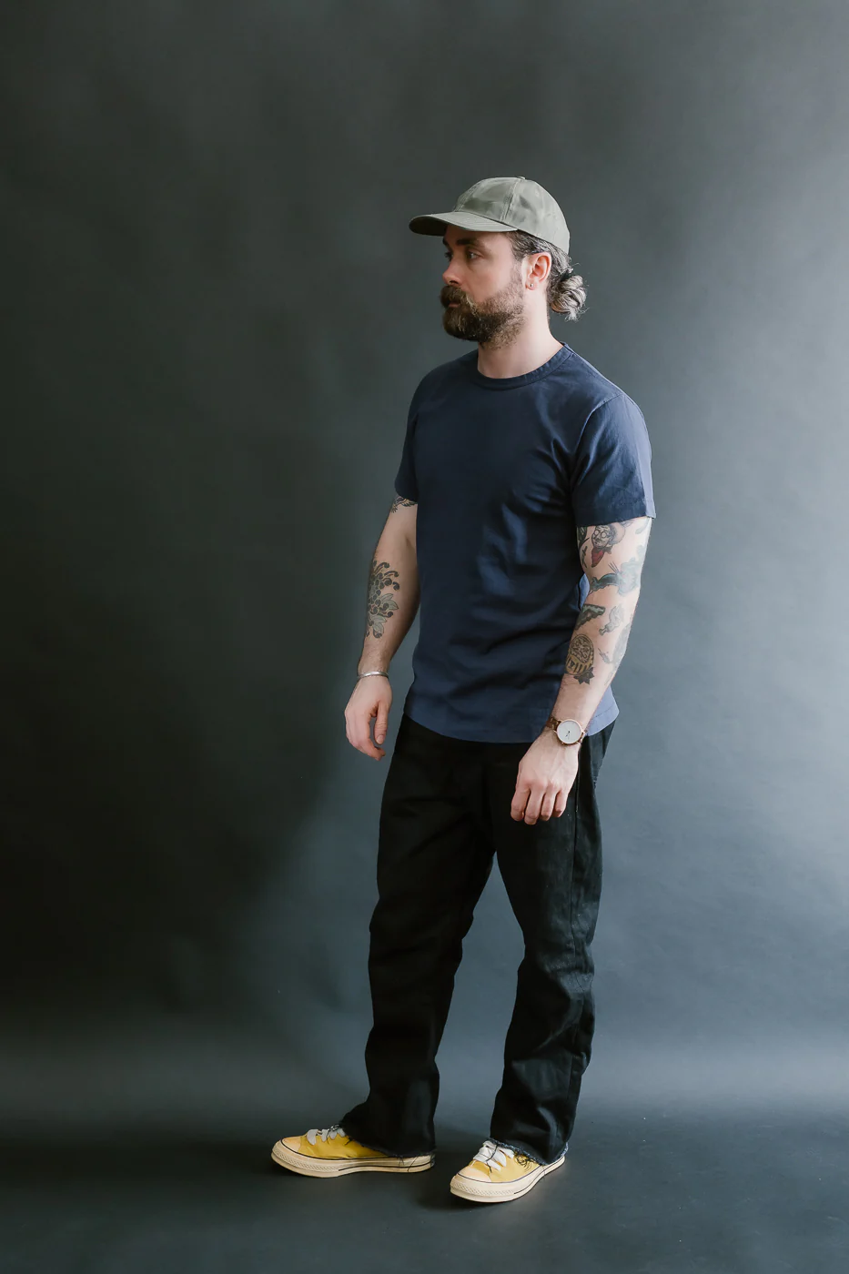 Heavy Duty T-Shirt - Navy - Image 6