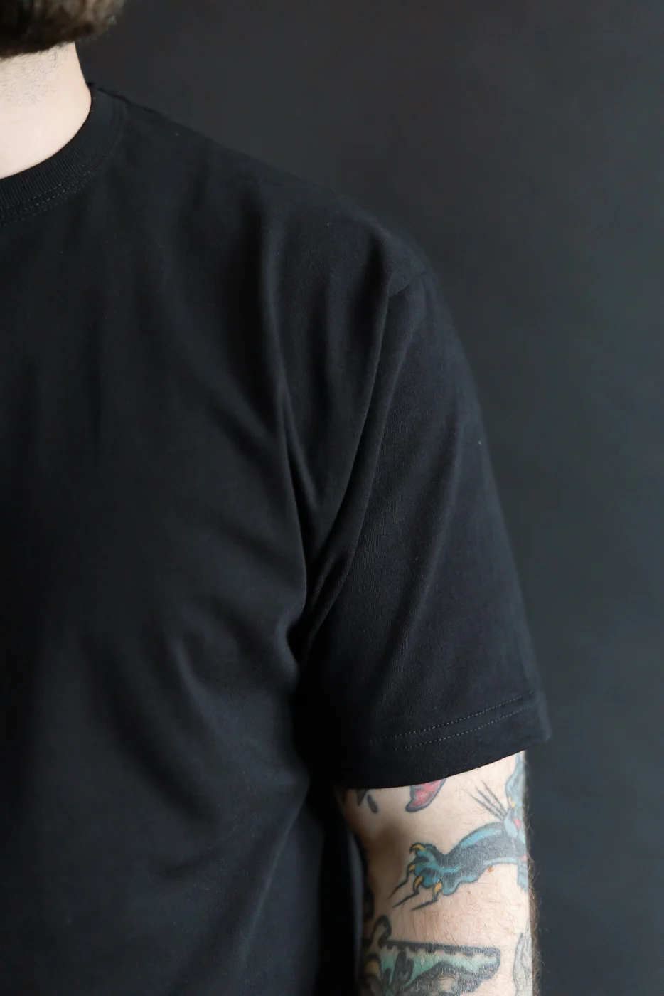 Heavyweight Boxy T-Shirt - Black - Image 13