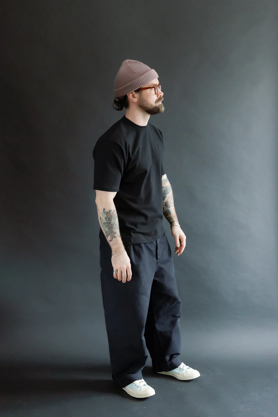 Heavyweight Boxy T-Shirt - Black - Image 6