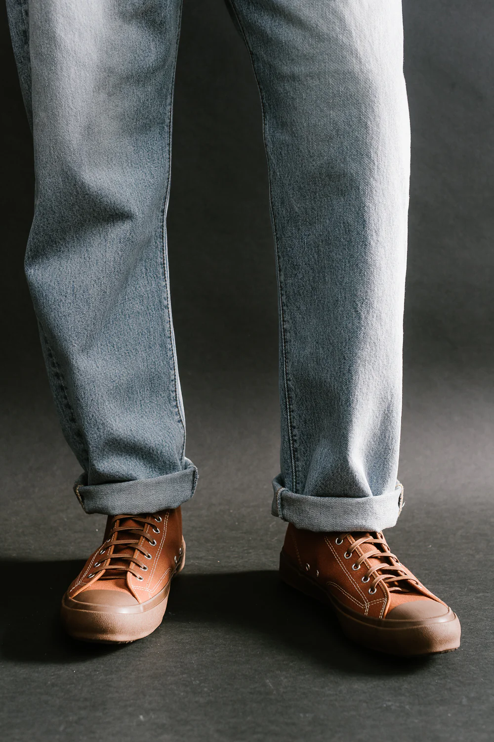 Hi Basket Sneaker - Brown - Image 7
