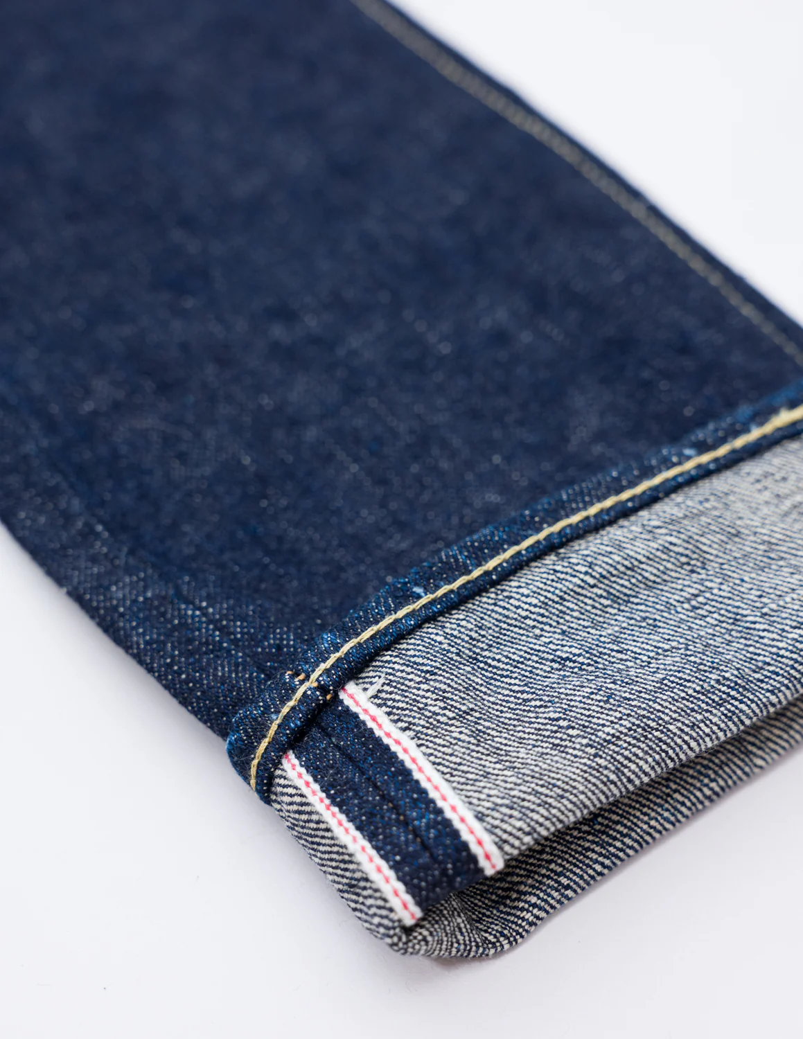 IH-555S-18 - 18oz Vintage Selvedge Denim Super Slim Cut Jeans - Indigo - Image 3