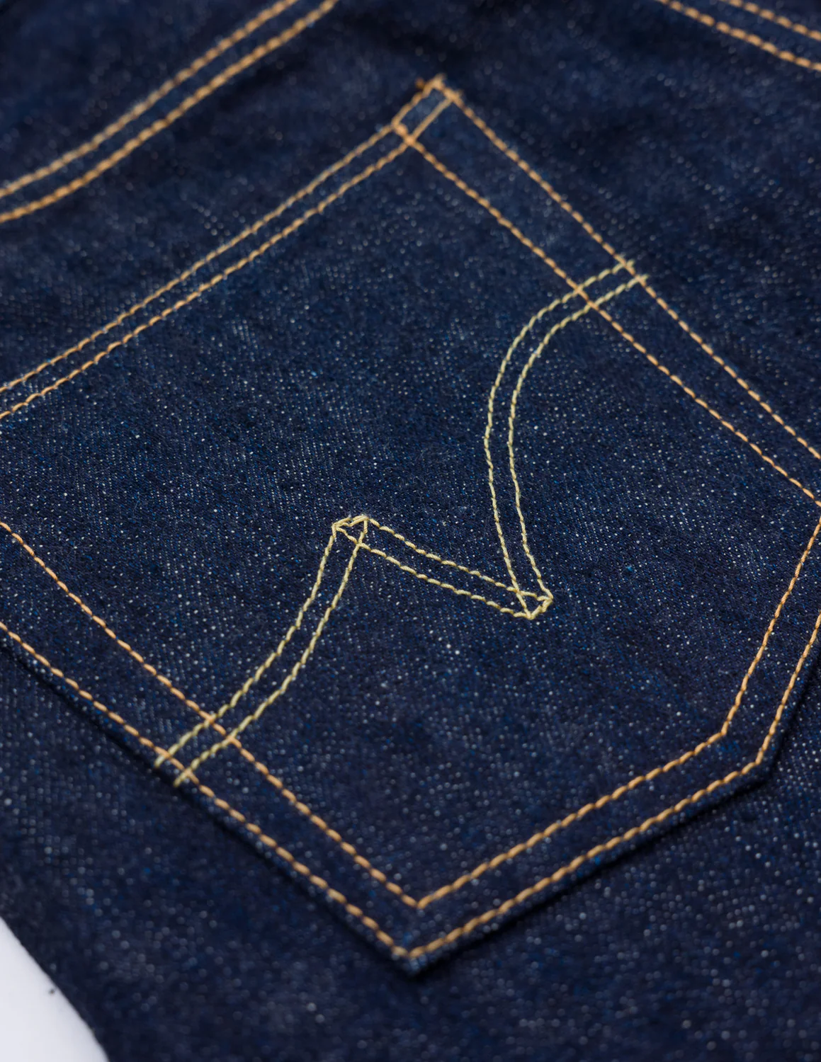 IH-555S-18 - 18oz Vintage Selvedge Denim Super Slim Cut Jeans - Indigo - Image 8