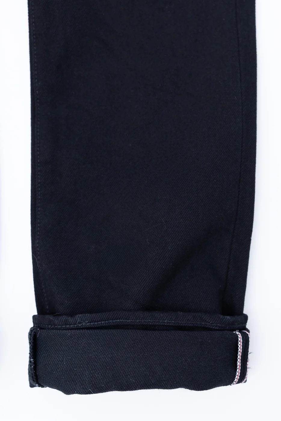 IH-666S-SBG - 21oz Selvedge Denim Slim Straight - Superblack (Fades to Grey) - Image 5