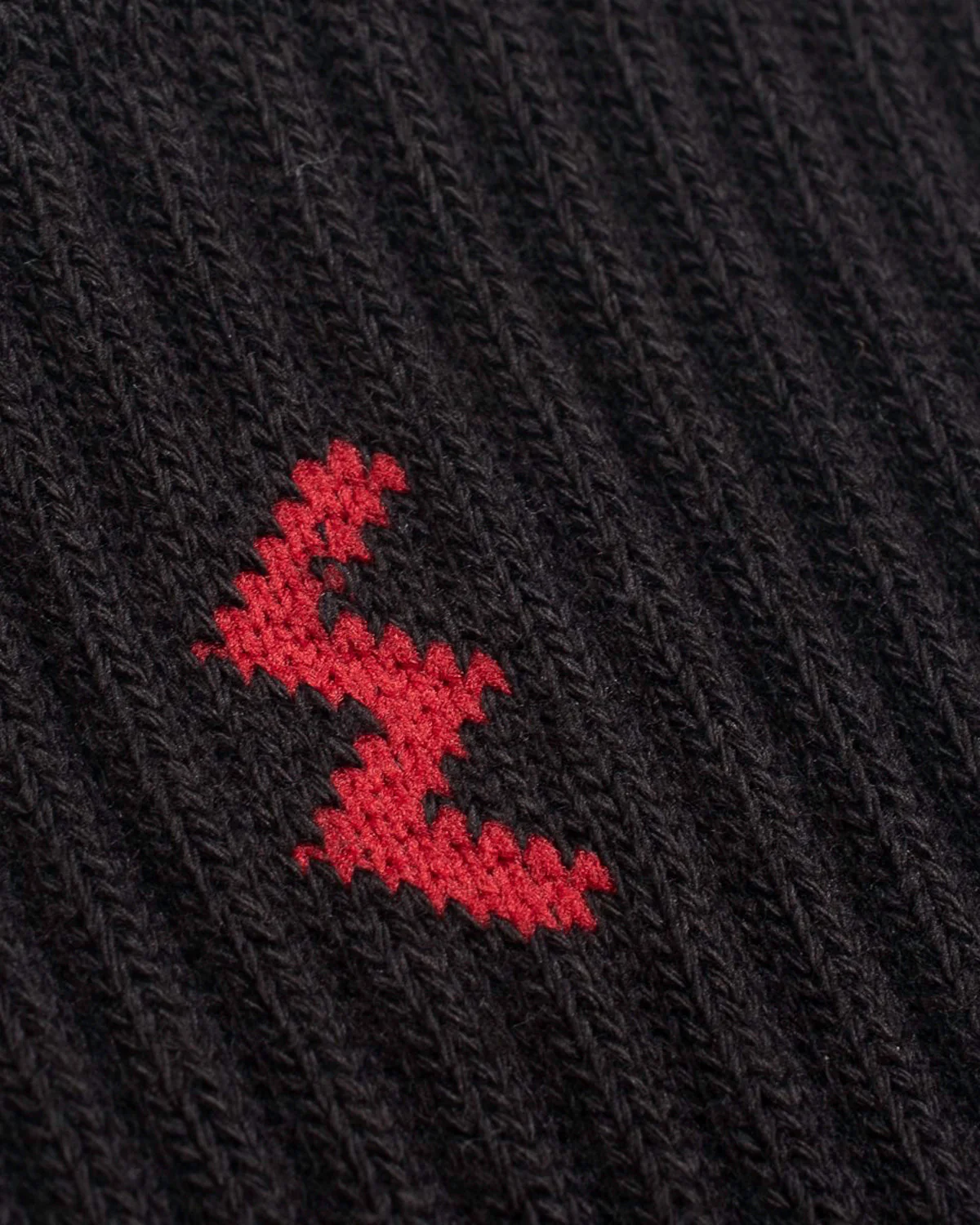 IHG-030-BLK- Iron Heart Work Boot Sock - Black - Image 3