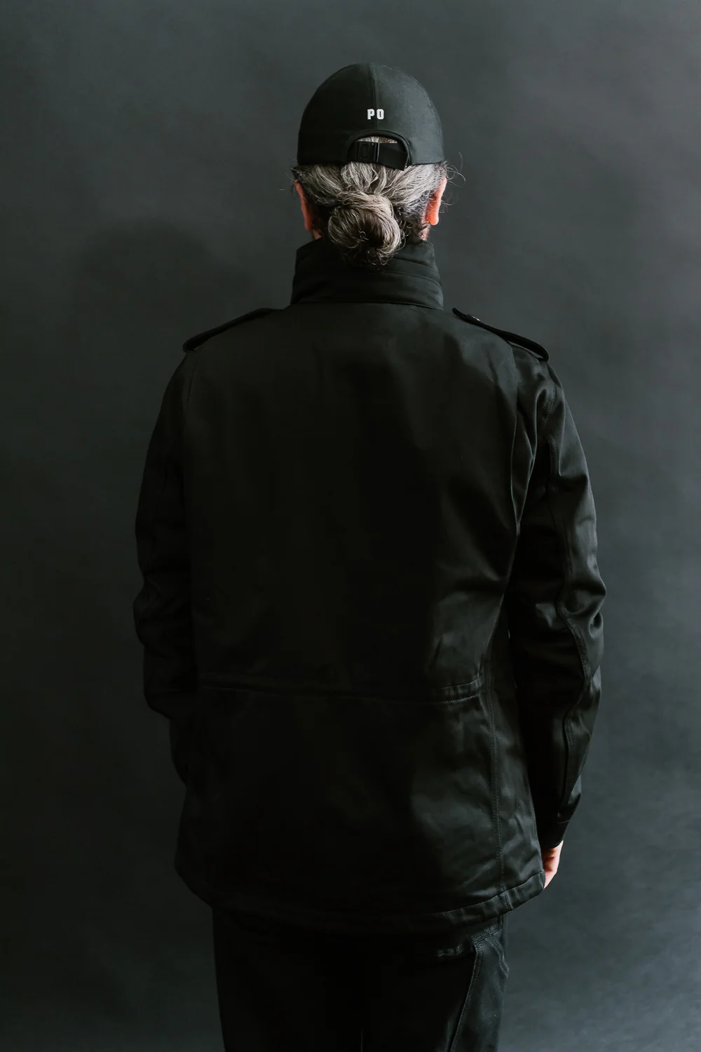 IHM-27-BLK - Sateen M65 Field Jacket - Black - Image 17