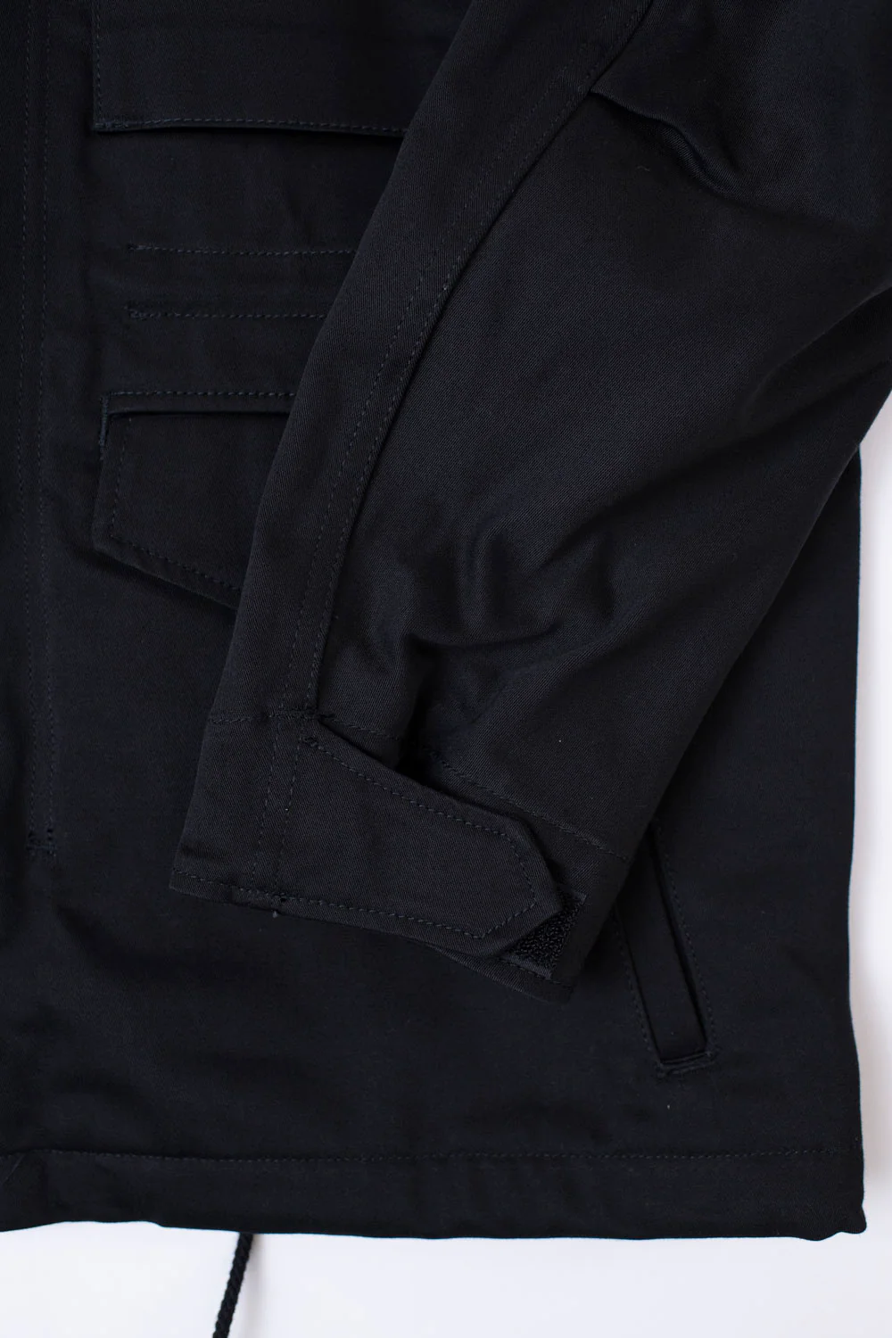 IHM-27-BLK - Sateen M65 Field Jacket - Black - Image 5