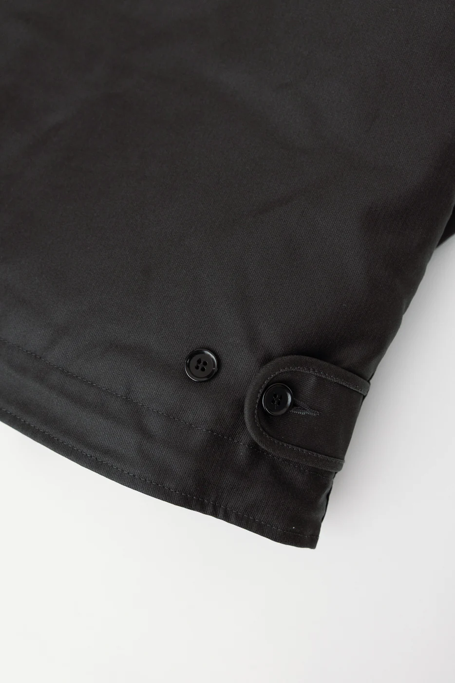 IHM-37-BLK - Oiled Whipcord N1 Deck Jacket - Black - Image 5