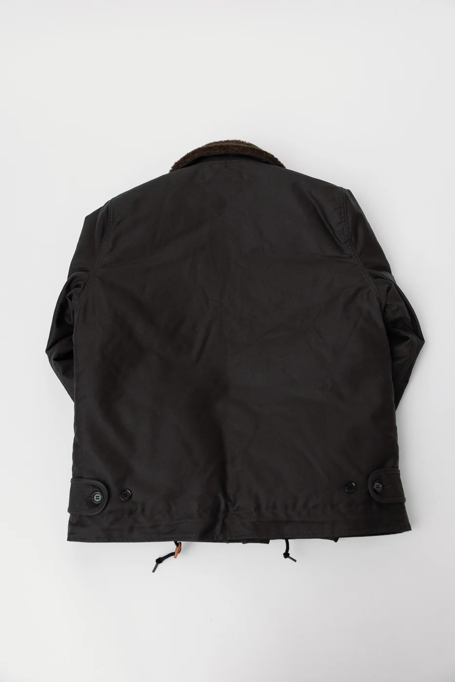 IHM-37-BLK - Oiled Whipcord N1 Deck Jacket - Black - Image 6