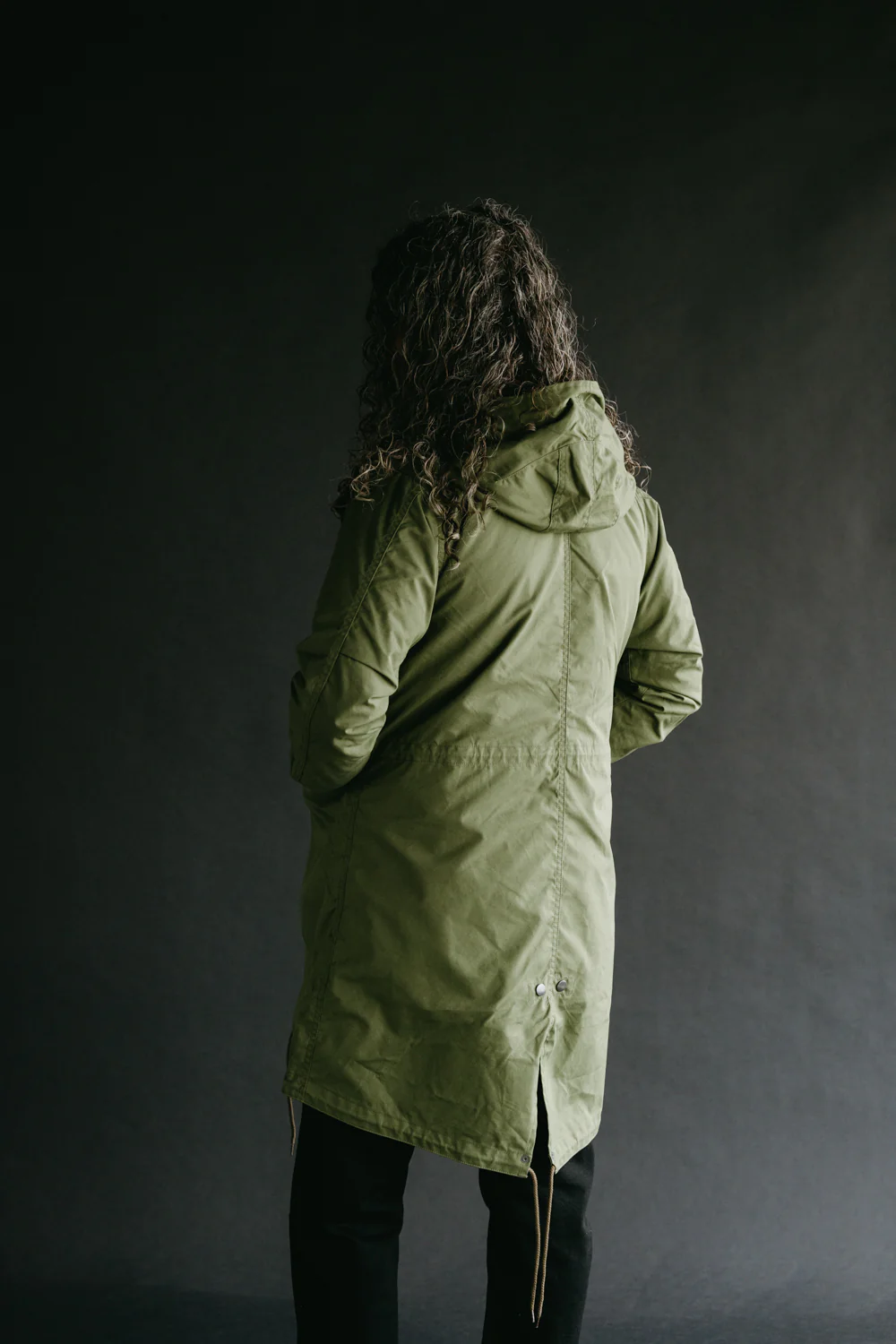 IHM-38-OLV - 5oz Quilted Lining M-51 Type Field Coat - Olive - Image 10