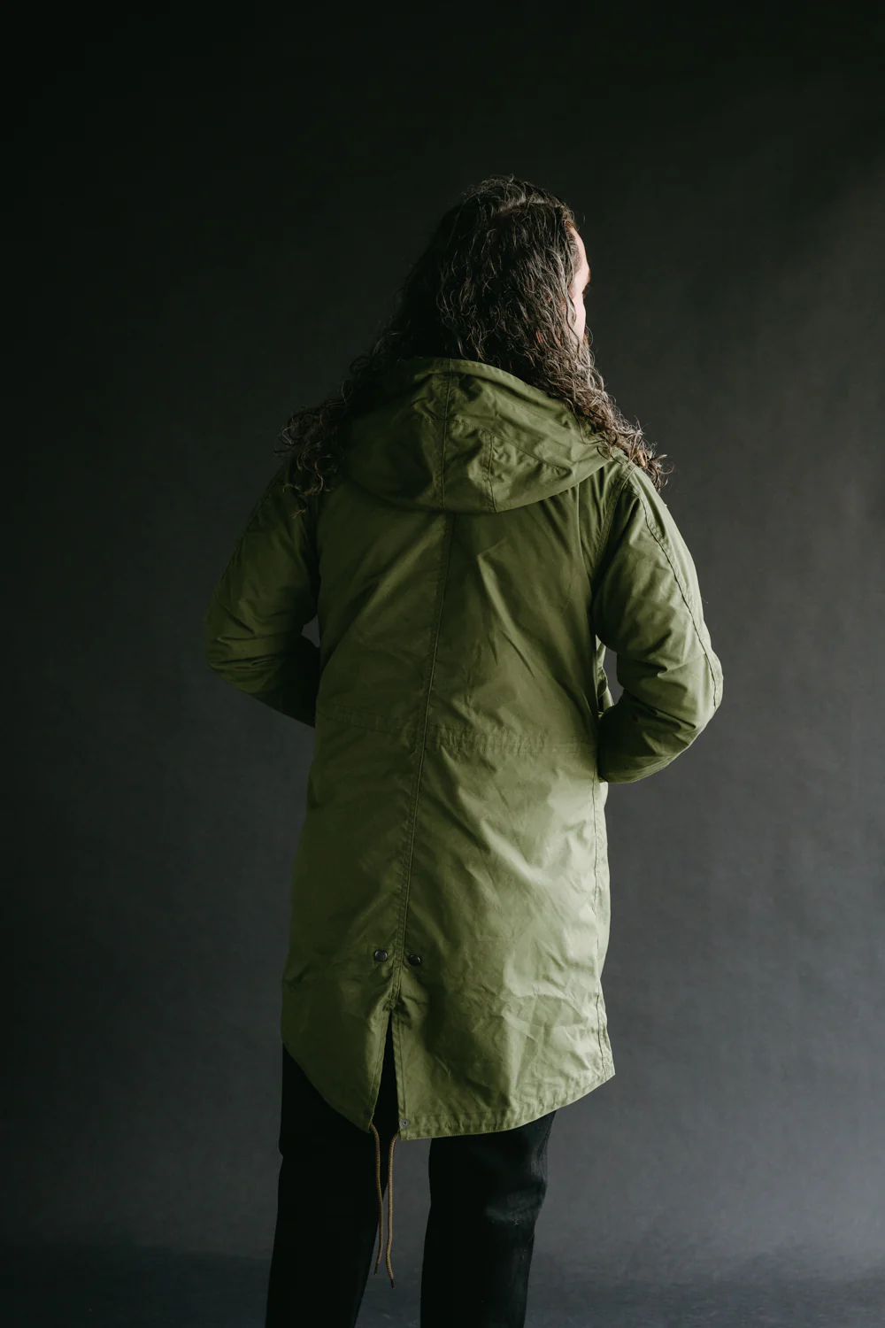 IHM-38-OLV - 5oz Quilted Lining M-51 Type Field Coat - Olive - Image 11