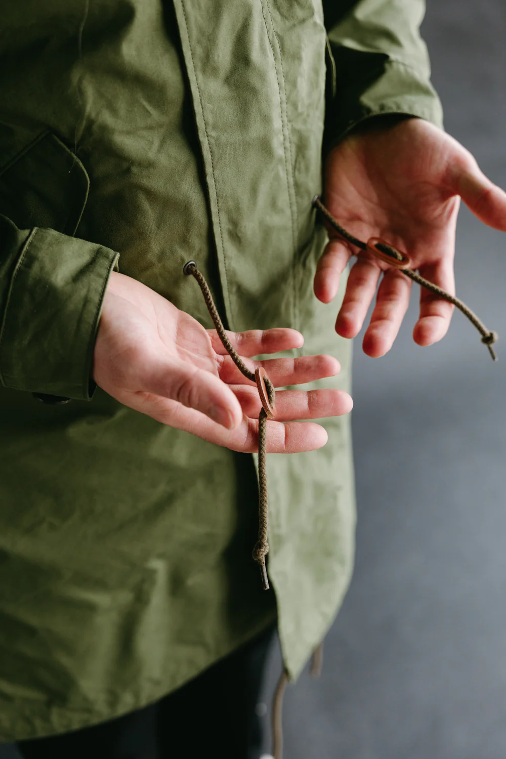 IHM-38-OLV - 5oz Quilted Lining M-51 Type Field Coat - Olive - Image 20