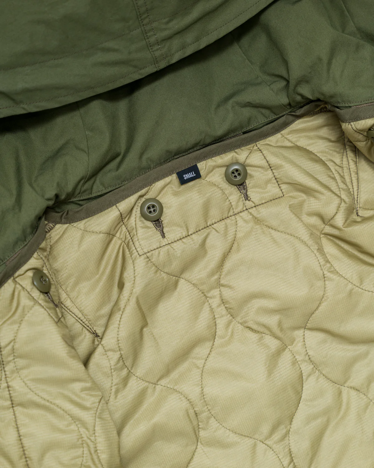 IHM-38-OLV - 5oz Quilted Lining M-51 Type Field Coat - Olive - Image 7