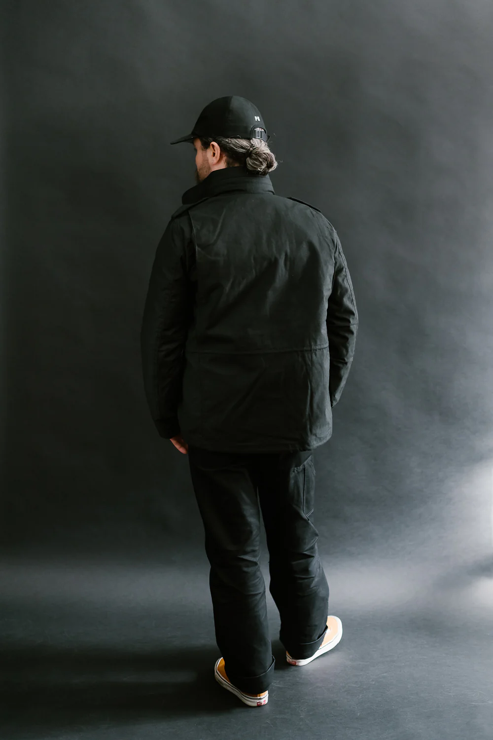 IHM-41-BLK - Quilt Lining M65 Field Jacket - Black - Image 10