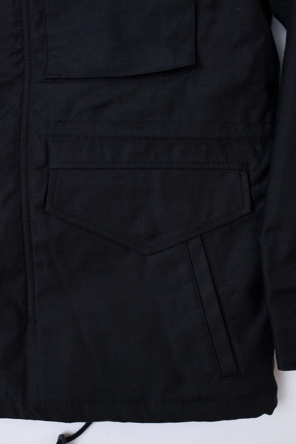 IHM-41-BLK - Quilt Lining M65 Field Jacket - Black - Image 5
