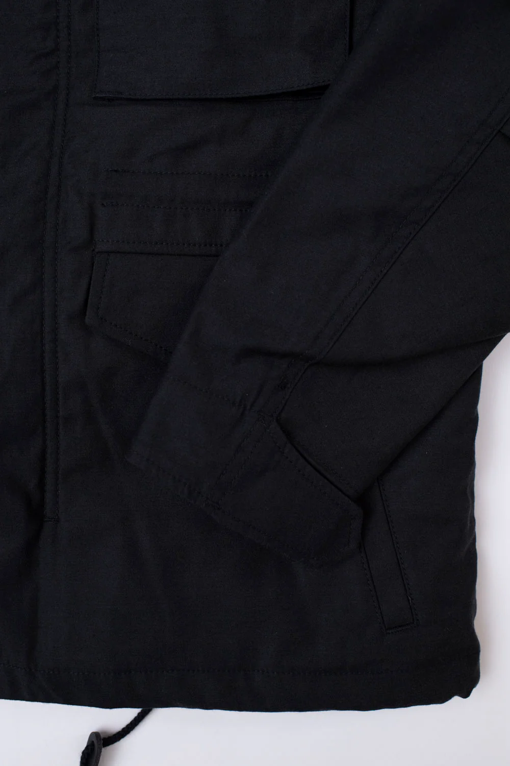 IHM-41-BLK - Quilt Lining M65 Field Jacket - Black - Image 6