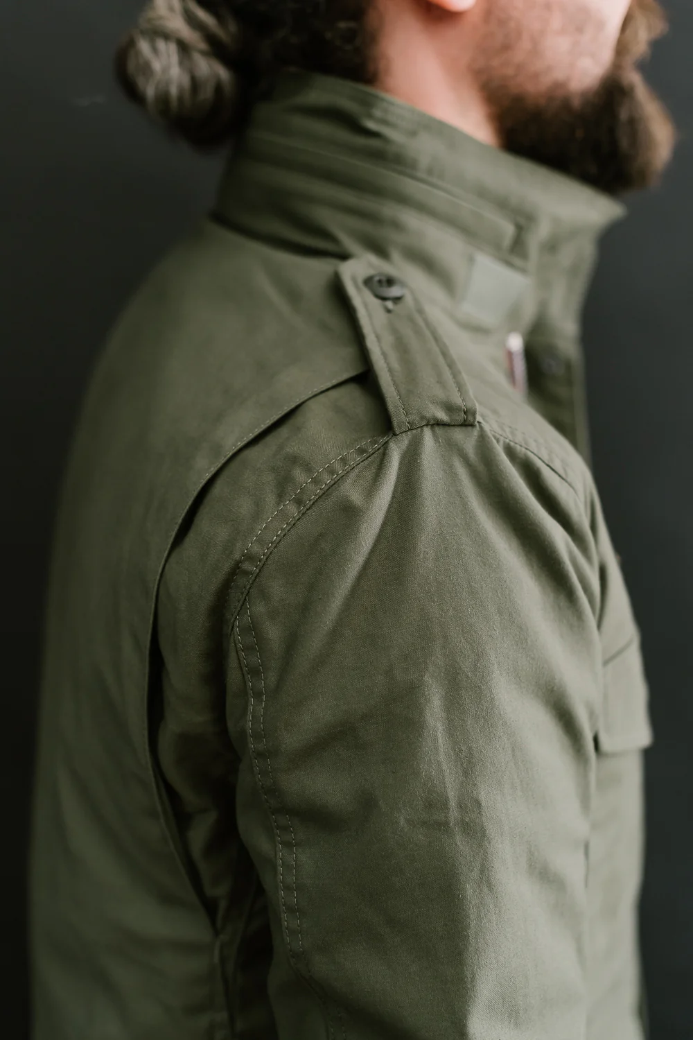 IHM-41-GRN - Quilt Lining M65 Field Jacket - Olive Drab Green - Image 19