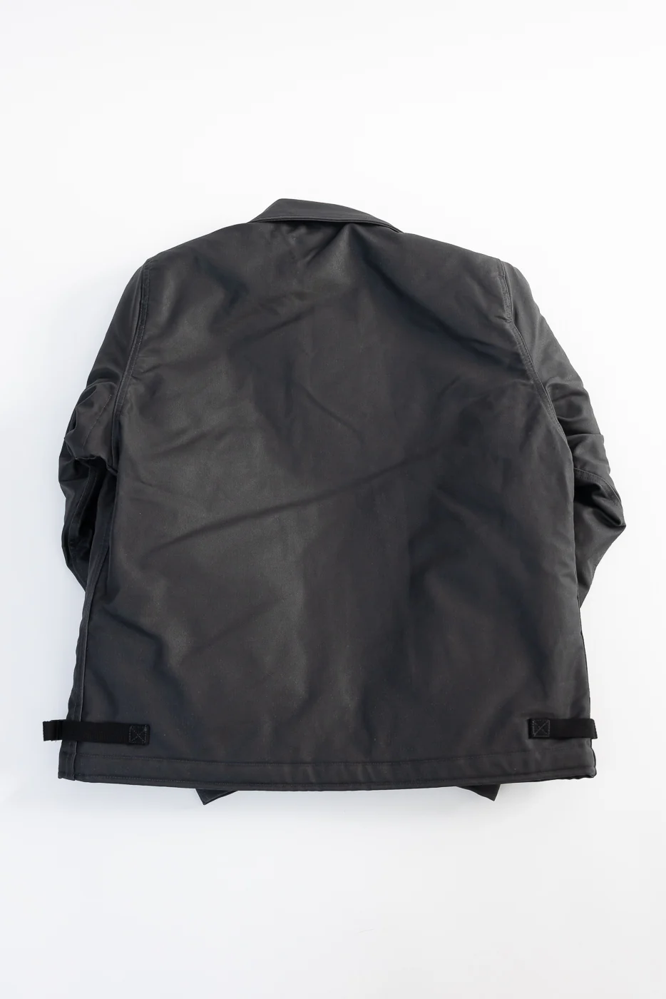 IHM-45-BLK - Oiled Whipcord A2 Deck Jacket - Black - Image 7
