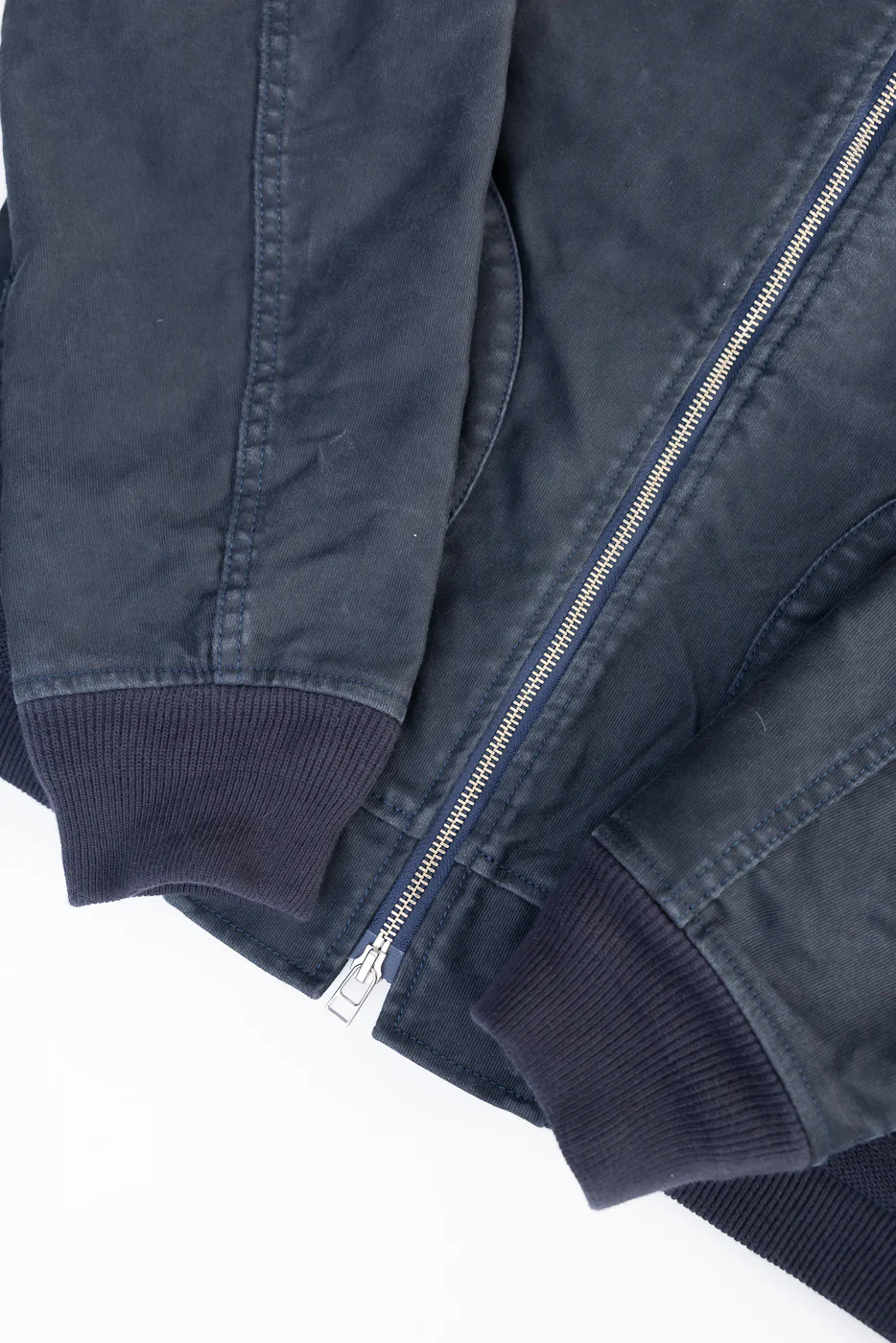 IHM-47-NAV - 12oz Whipcord Tanker Jacket - Navy - Image 4