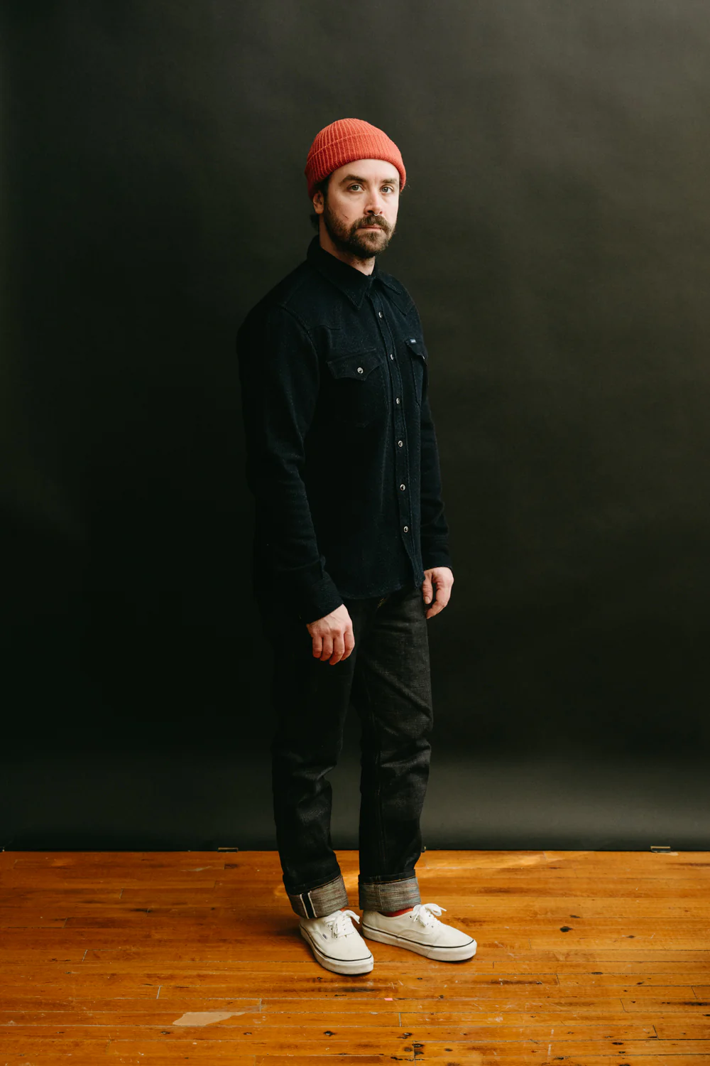IHSH-208-IND - Kersey Western Shirt - Indigo - Image 8