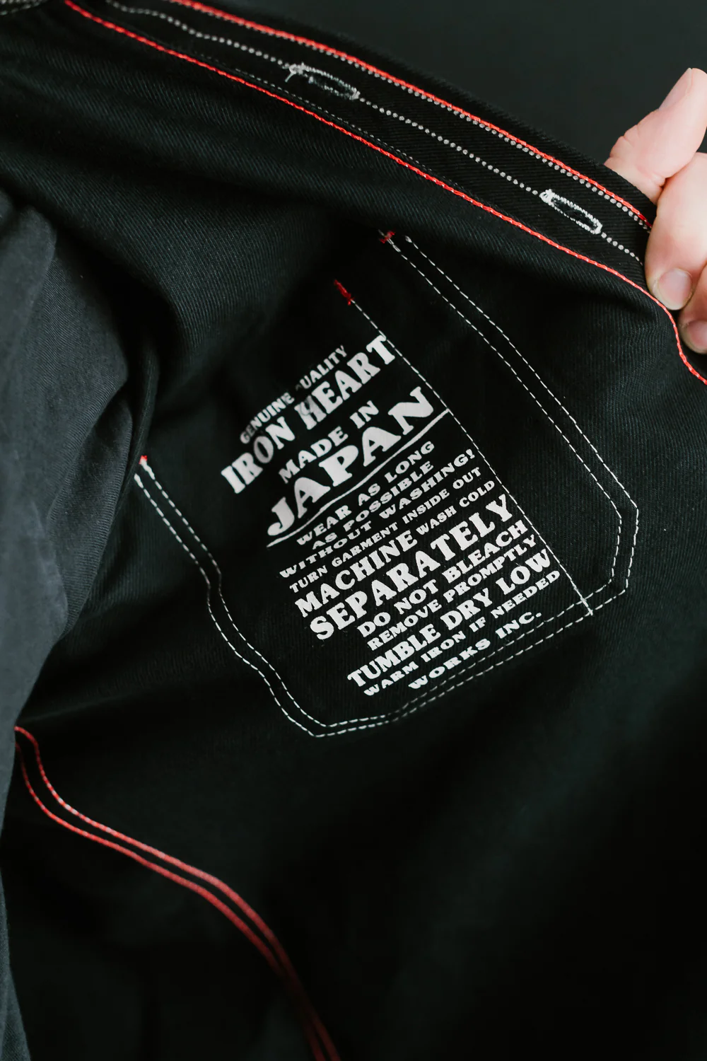 IHSH-266-BLK - 12oz Wabash Work Shirt - Black - Image 20