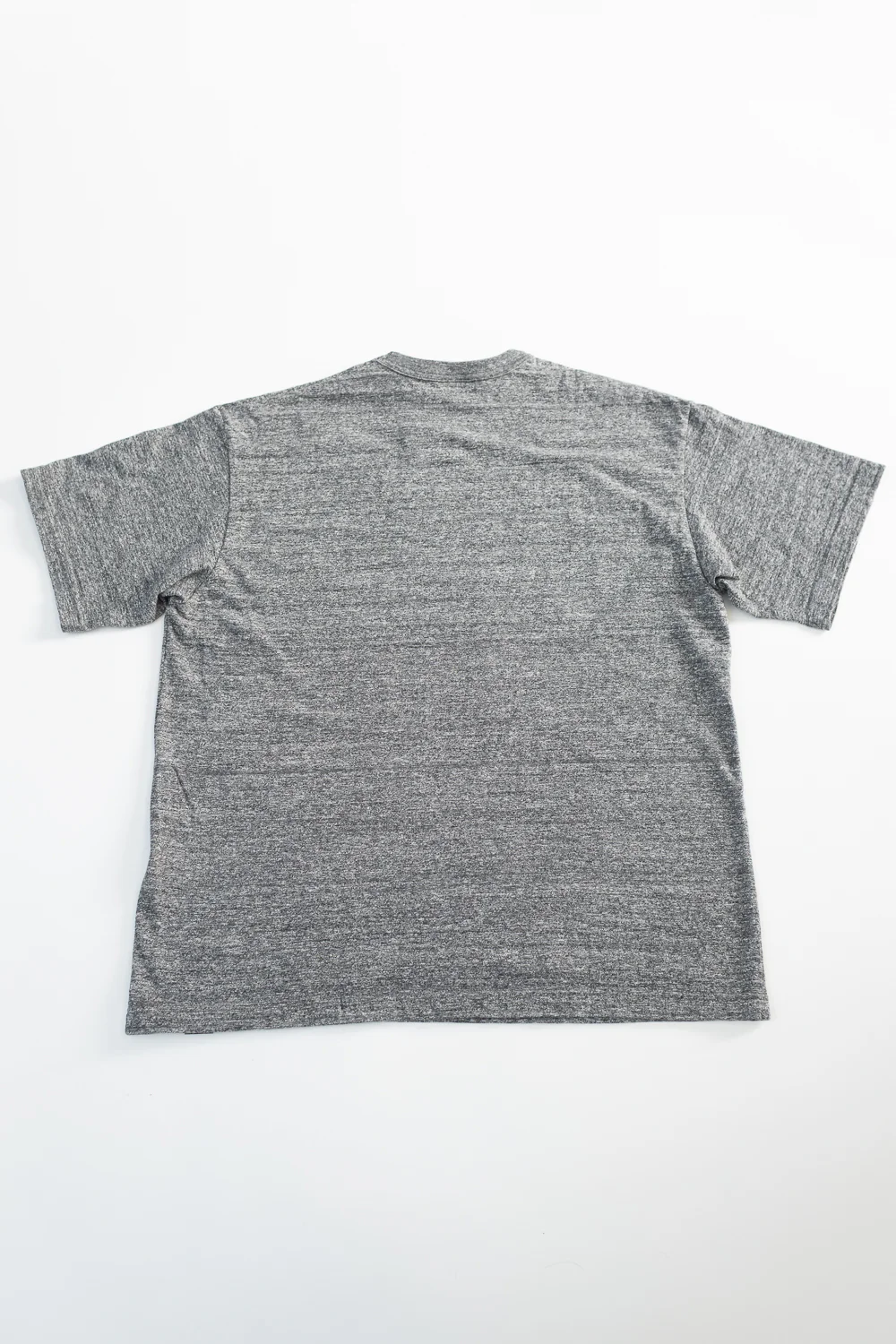 IHT-1610L-GRY - 6.5oz Loopwheel Crew Neck T-Shirt with Longer Body - Grey - Image 5