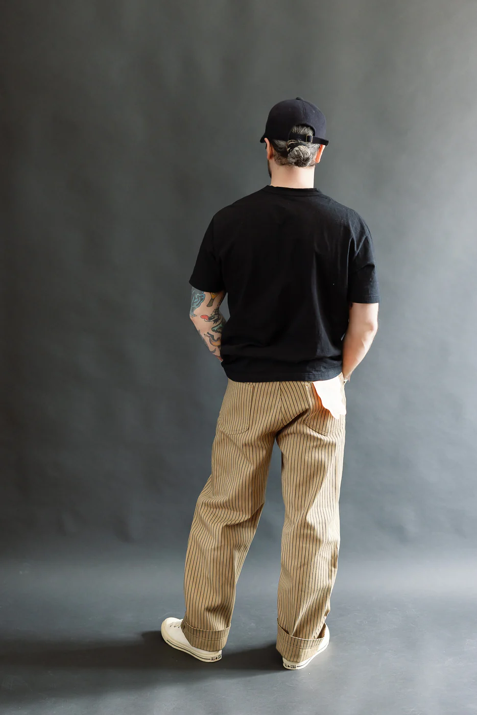 12oz - Jack Root Stripe - Beige, Indigo - Image 11