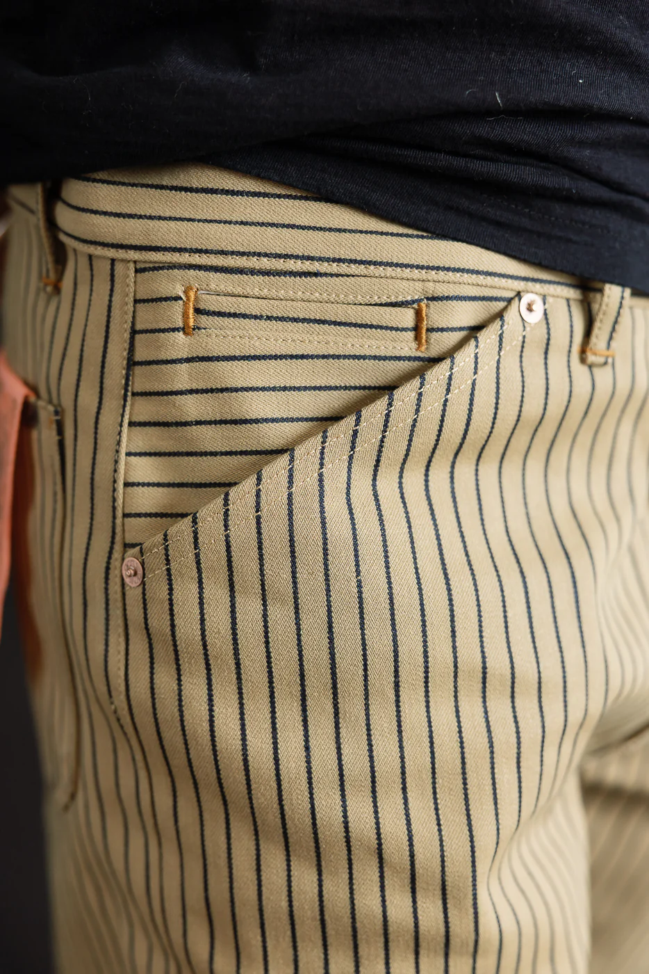 12oz - Jack Root Stripe - Beige, Indigo - Image 19
