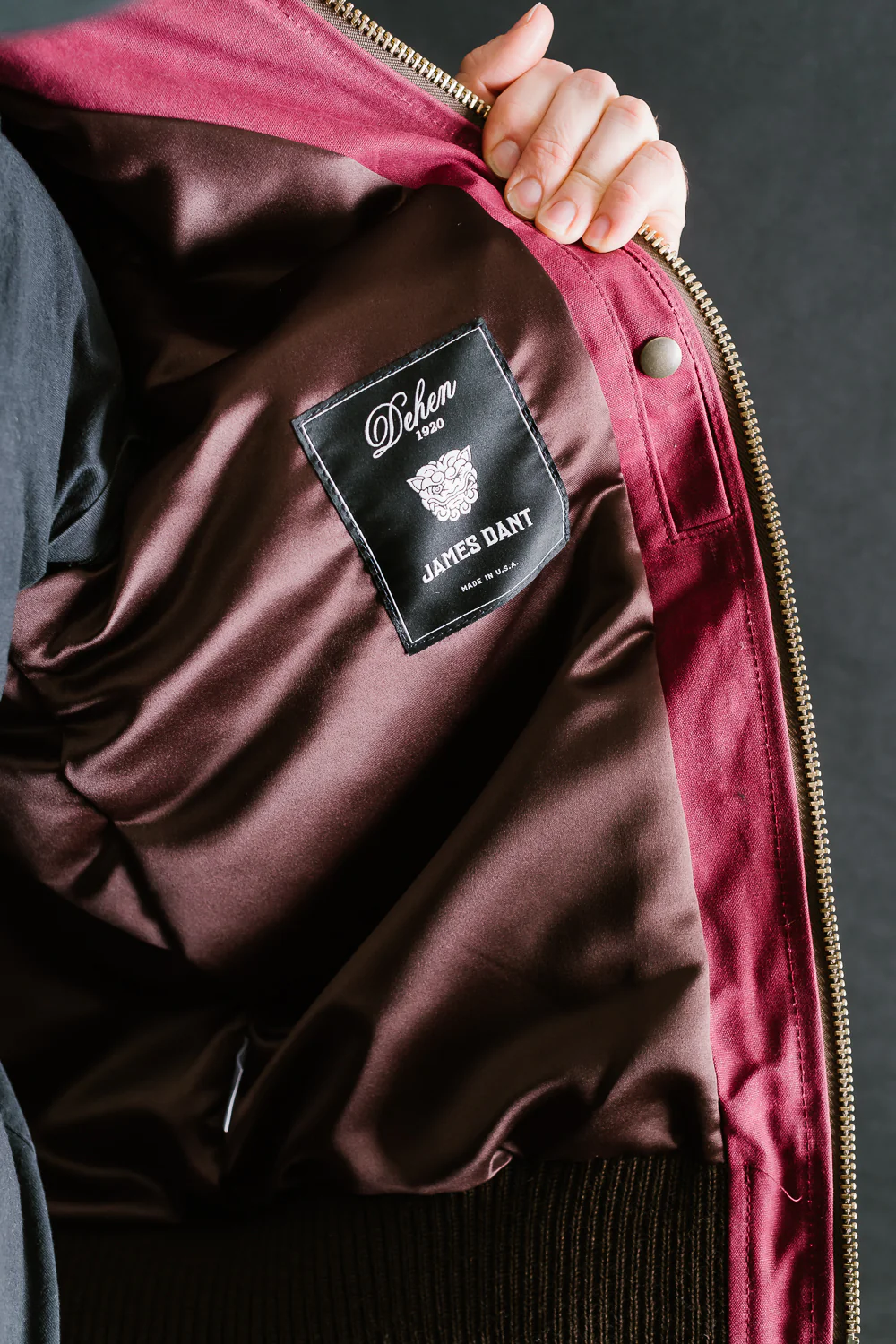 James Dant x Dehen - Flyer's Club Jacket - Auburn, Kodiak - Image 20
