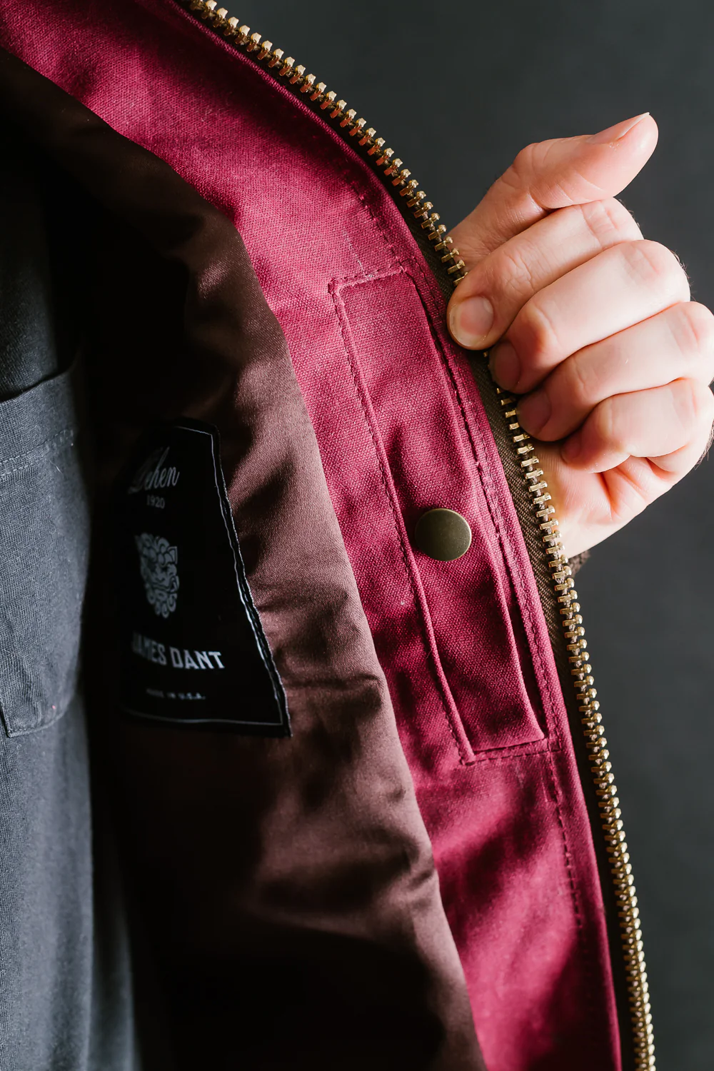 James Dant x Dehen - Flyer's Club Jacket - Auburn, Kodiak - Image 22
