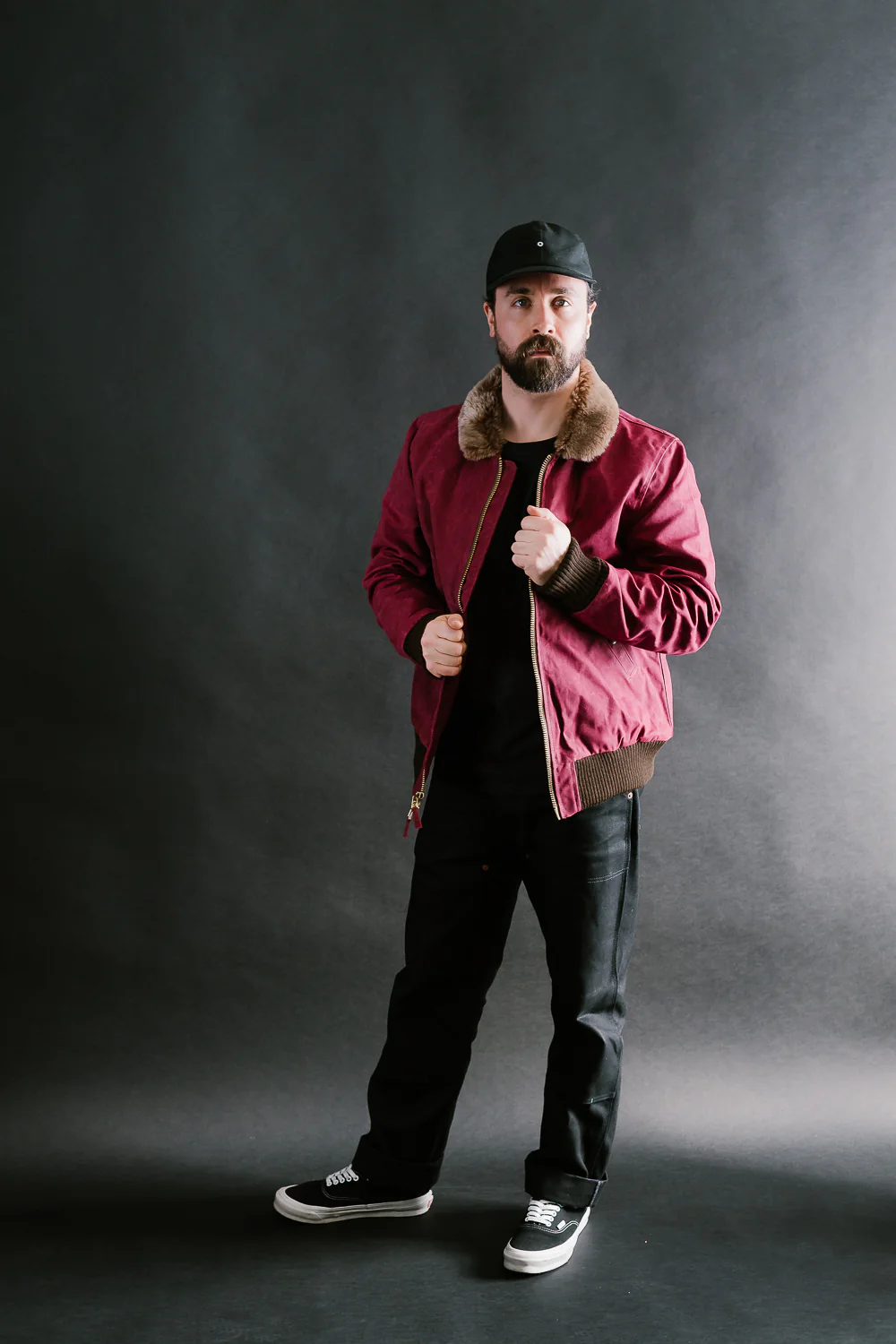 James Dant x Dehen - Flyer's Club Jacket - Auburn, Kodiak - Image 7