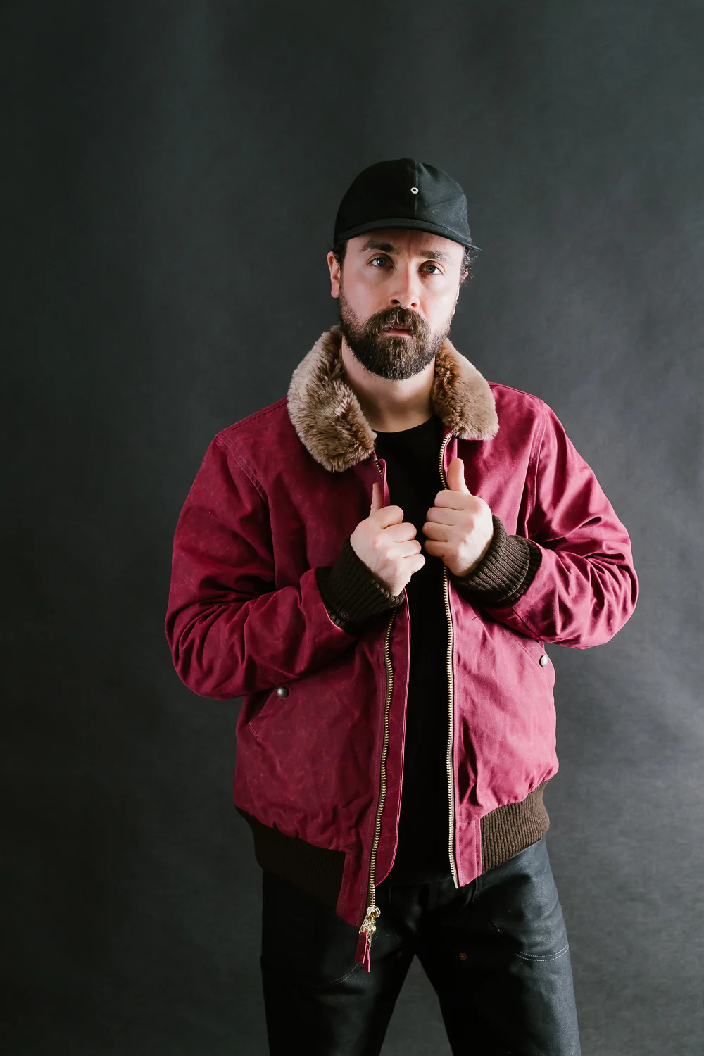 James Dant x Dehen - Flyer's Club Jacket - Auburn, Kodiak - Image 9