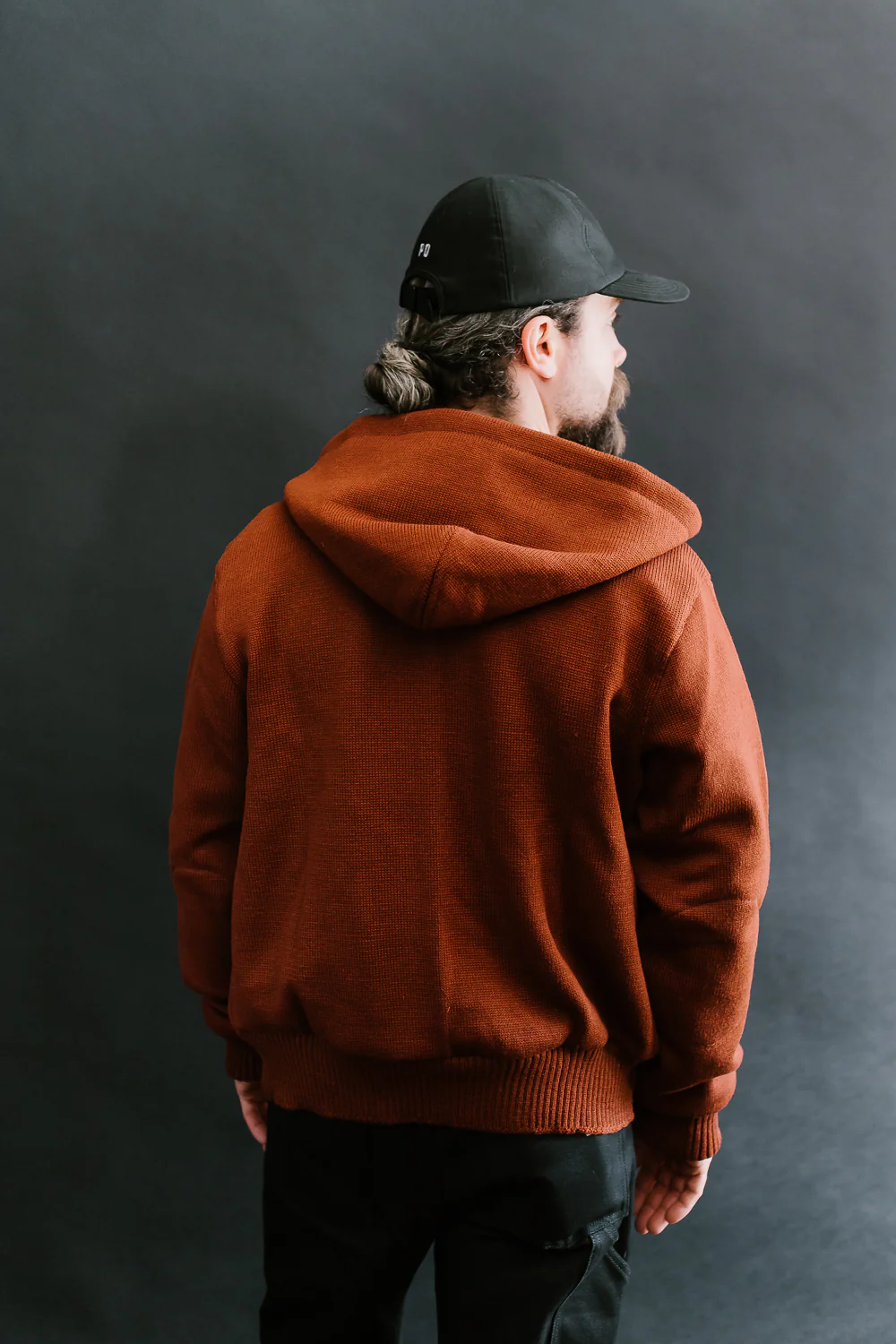 James Dant x Dehen - Full Zip Moto Hoodie - Tobacco - Image 17
