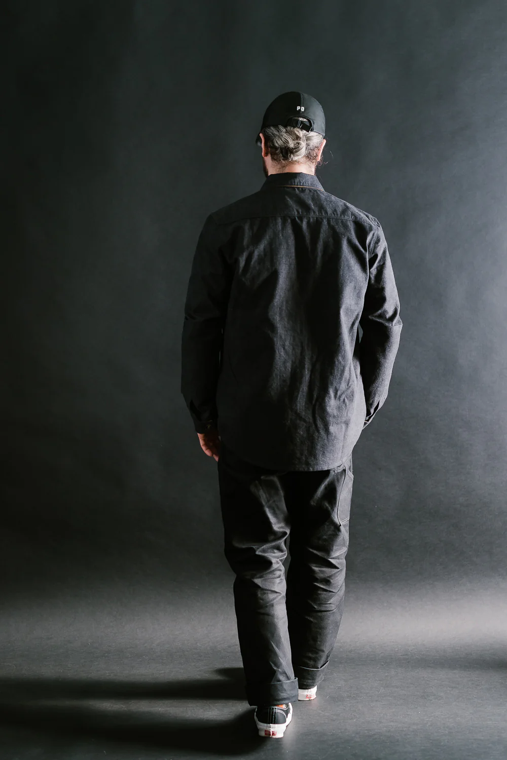James Dant x Dehen - Selvedge Denim Crissman Overshirt - Black - Image 13